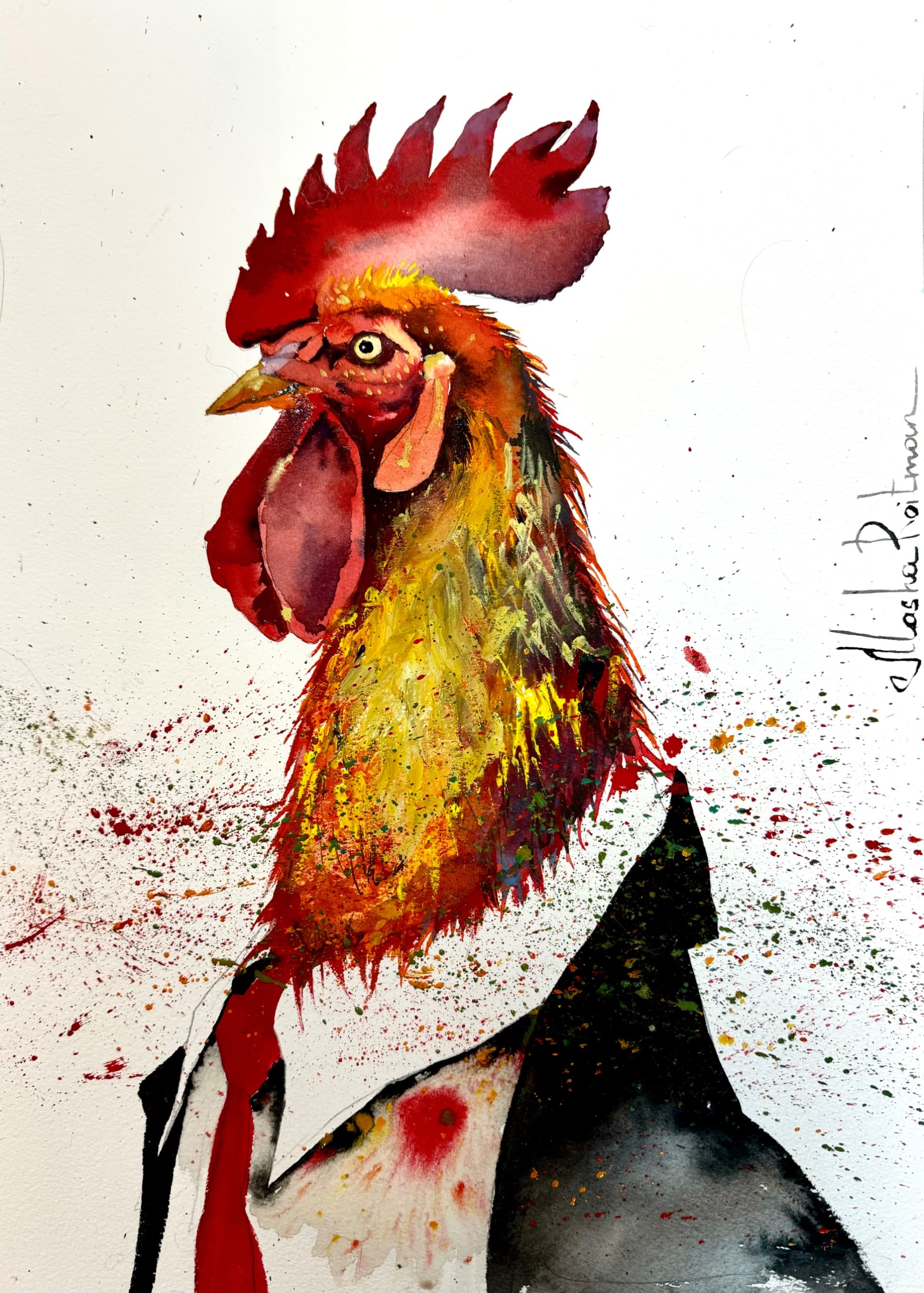Crimson Rooster