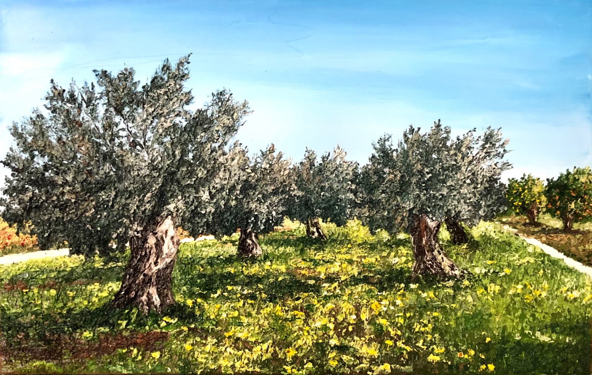 Spring Orchard Light