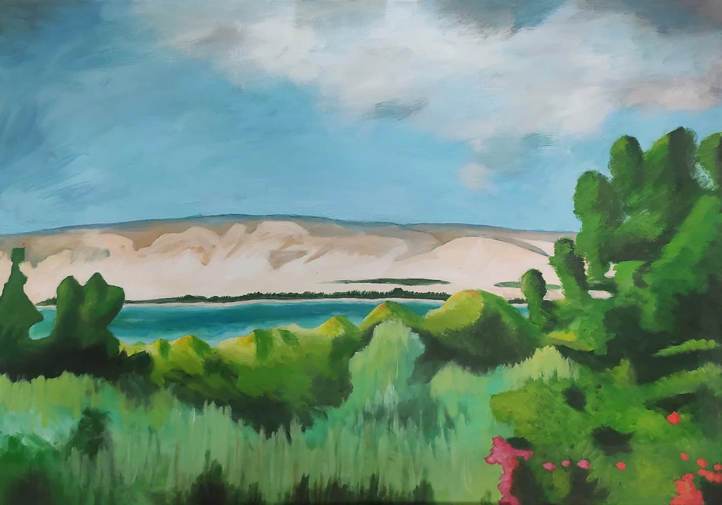 Desert Lake Horizon