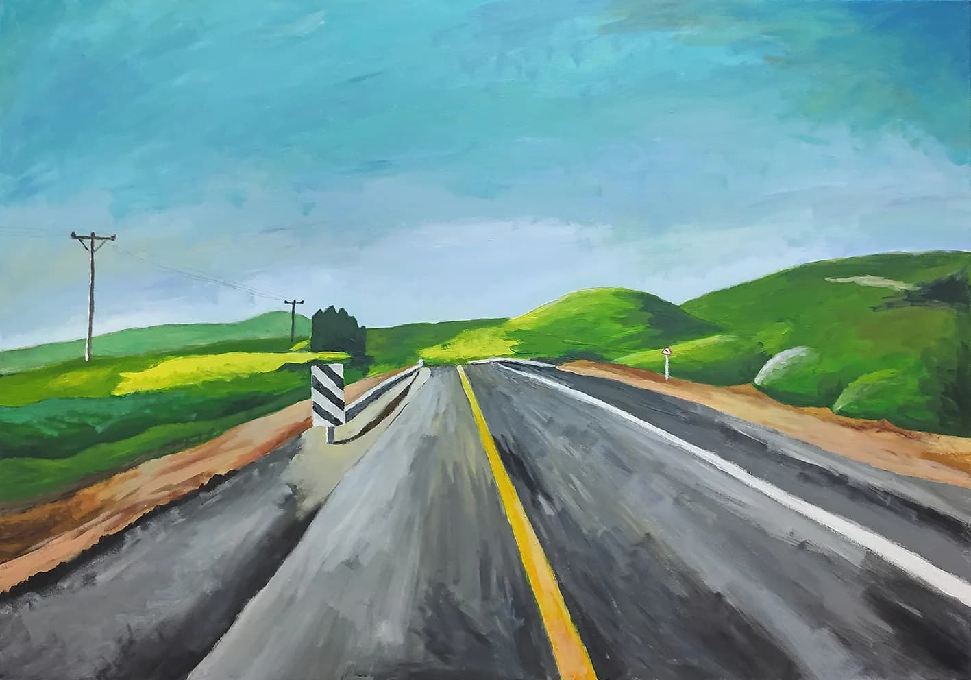 Road Through Green Hills