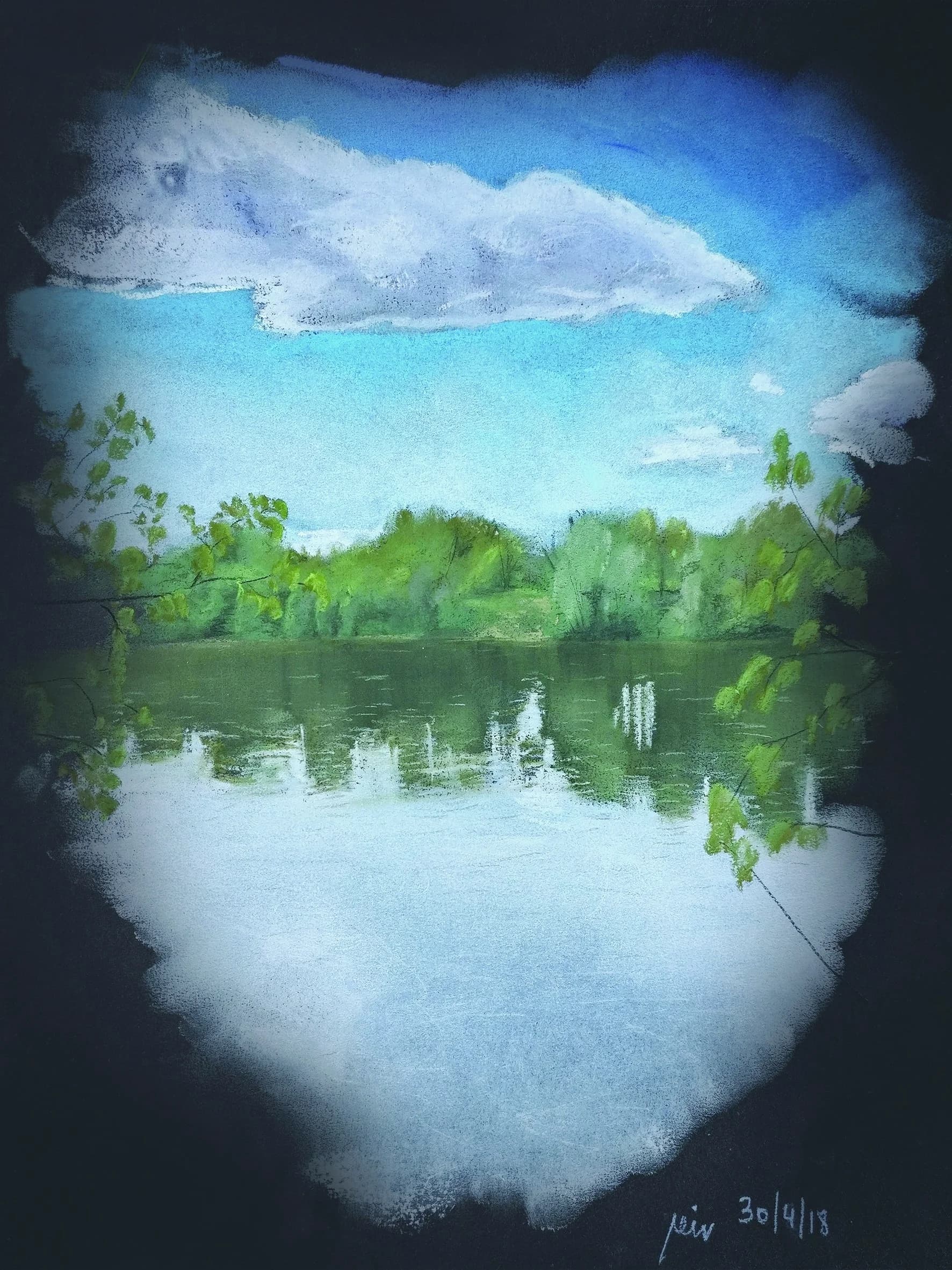The river Po