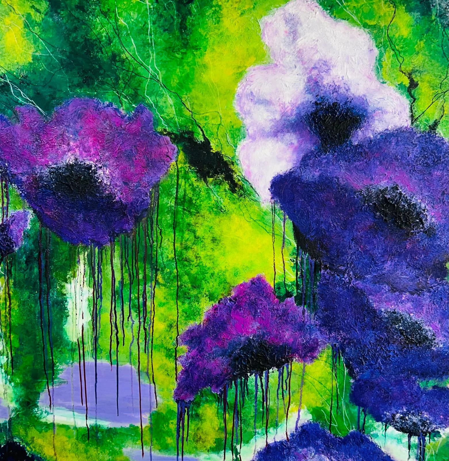 Between Rose and Silence(purple)