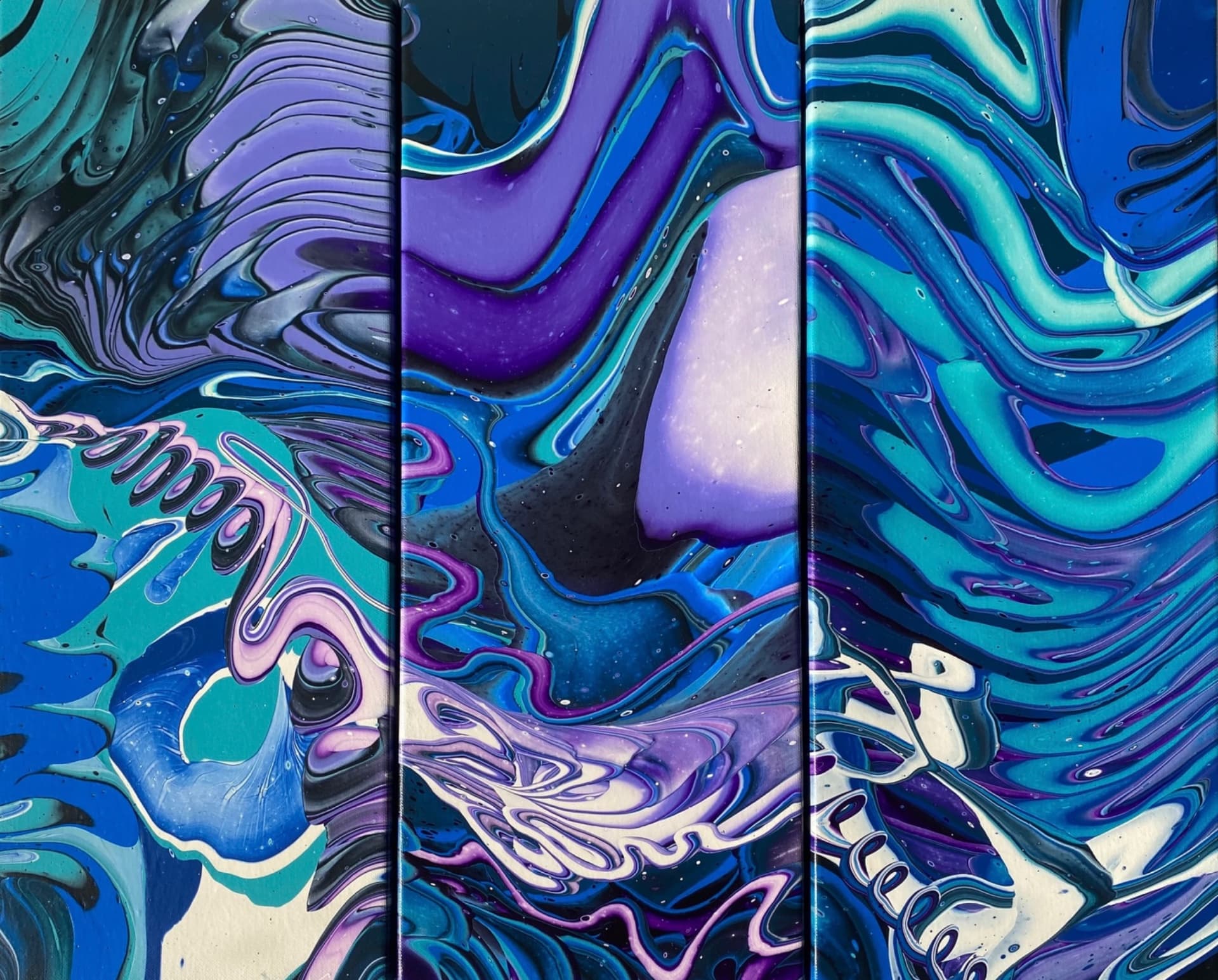 Outer space trio