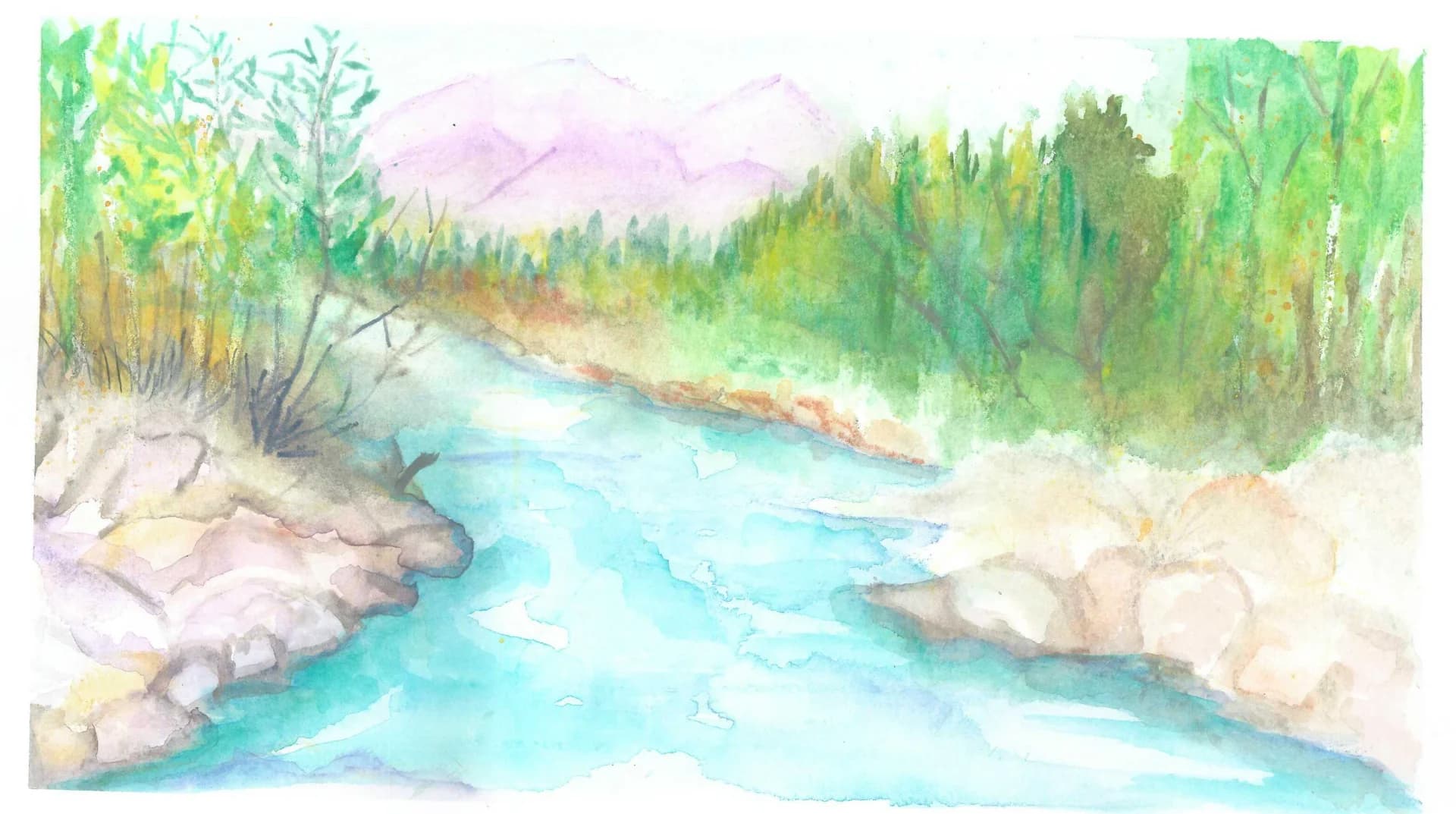 Between Mountains and Forest