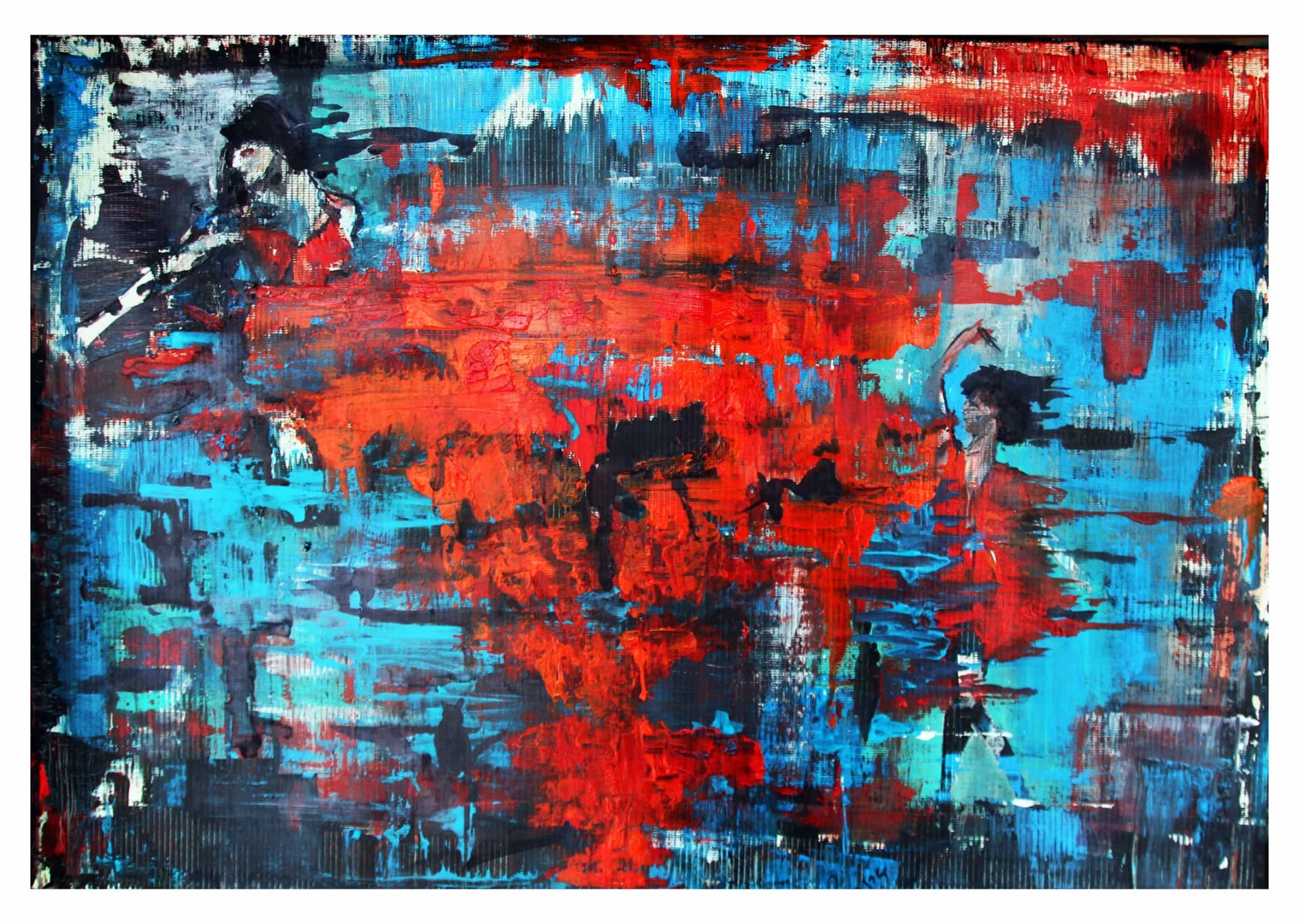 Red Current Blue Field