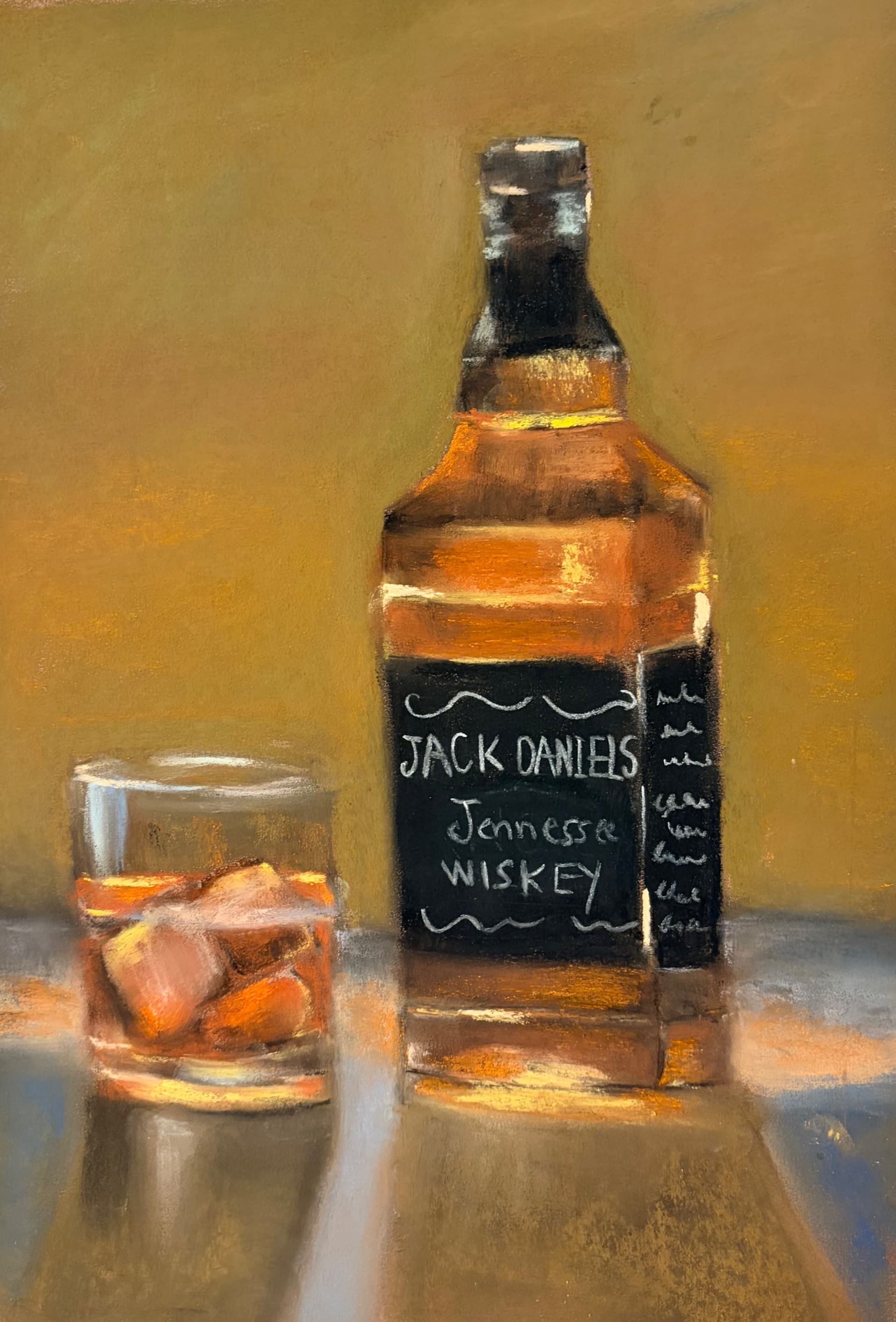 Cheers with whisky