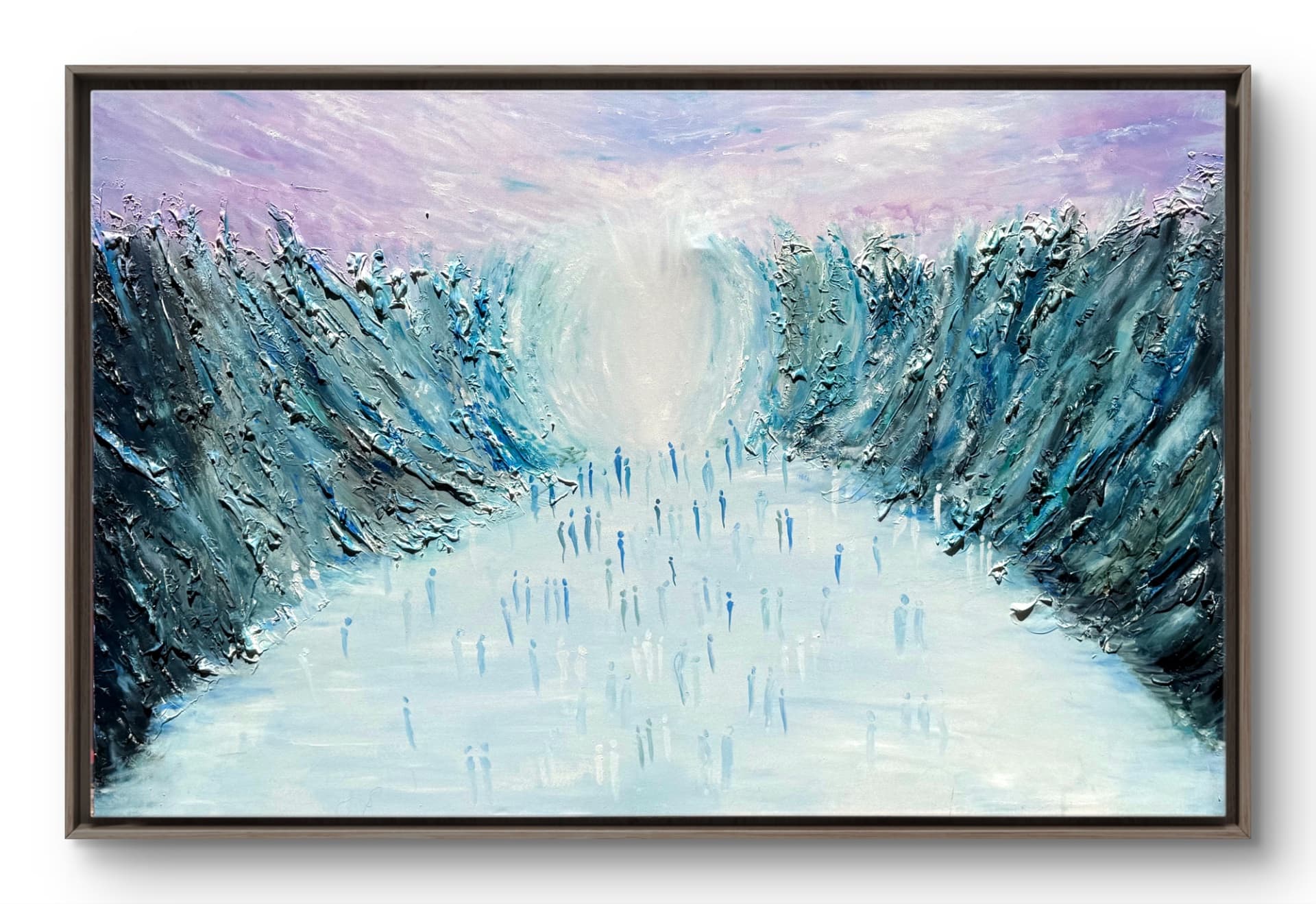 Splitting of the sea