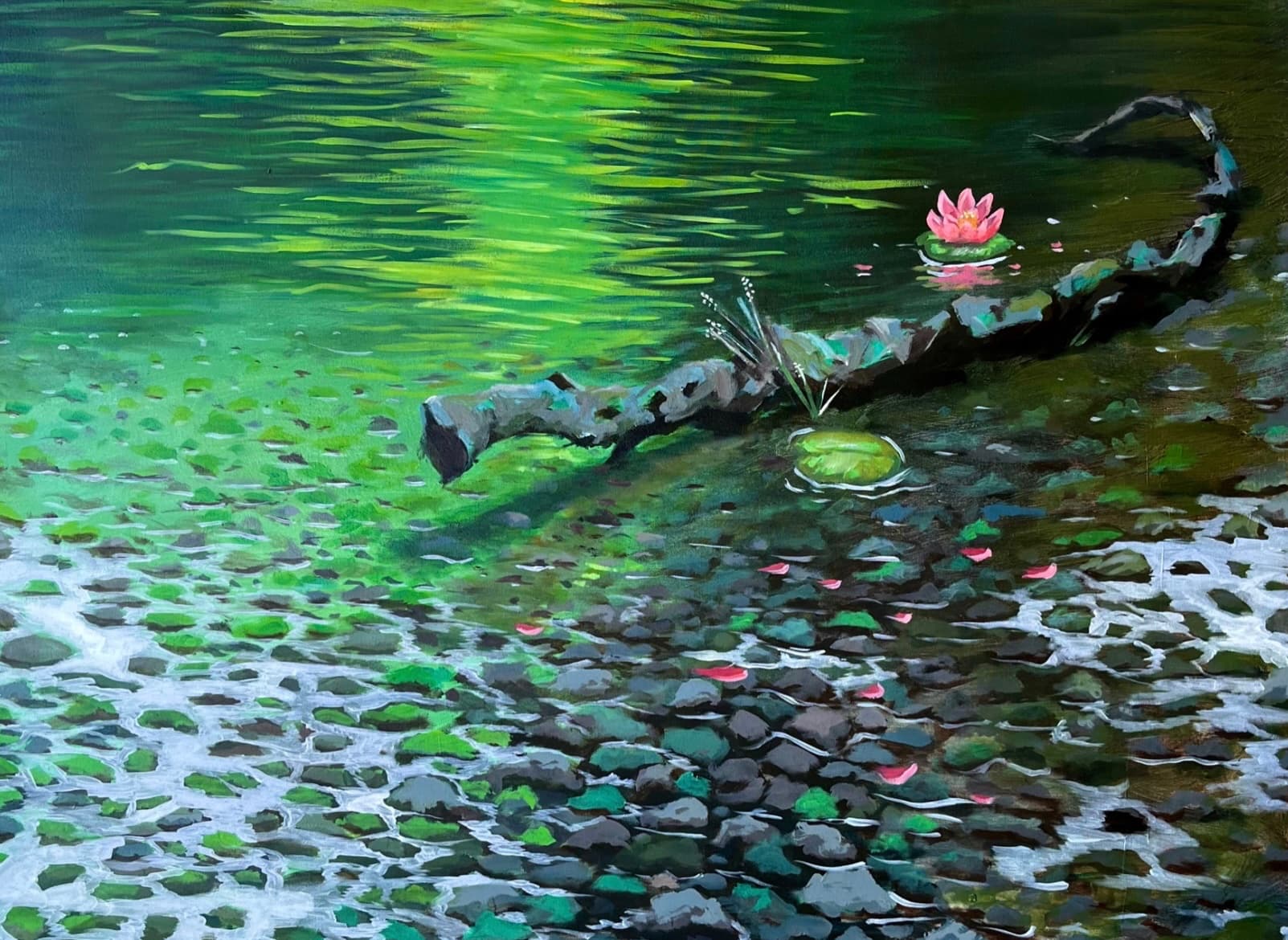 Japanese pond
