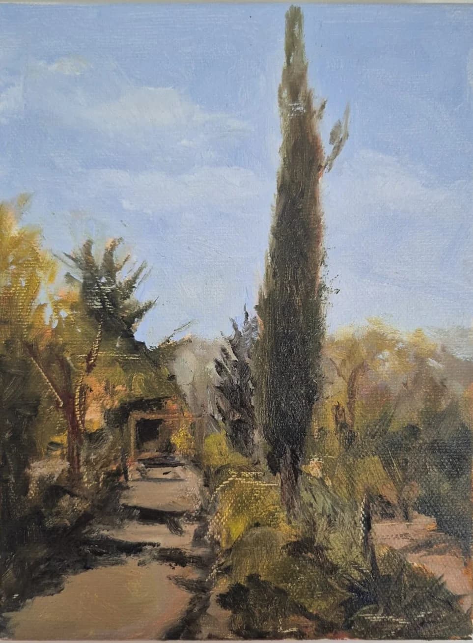 Path at the Sisters of Zion Monastery, Ein Kerem