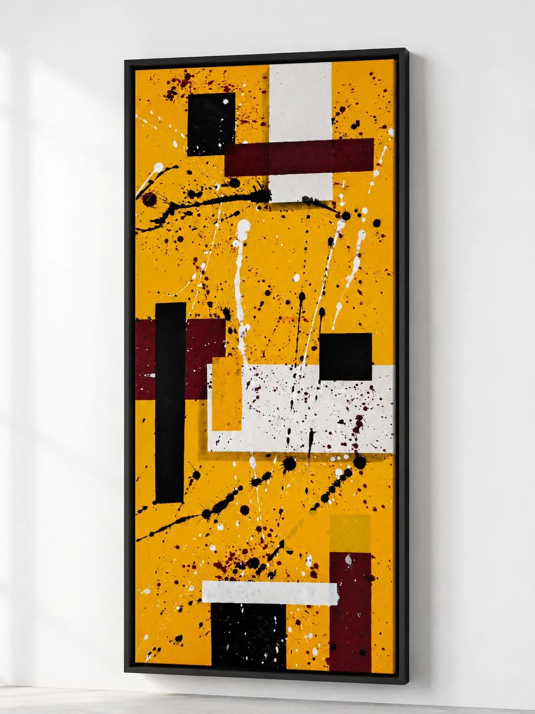 Ochre Grid in Motion