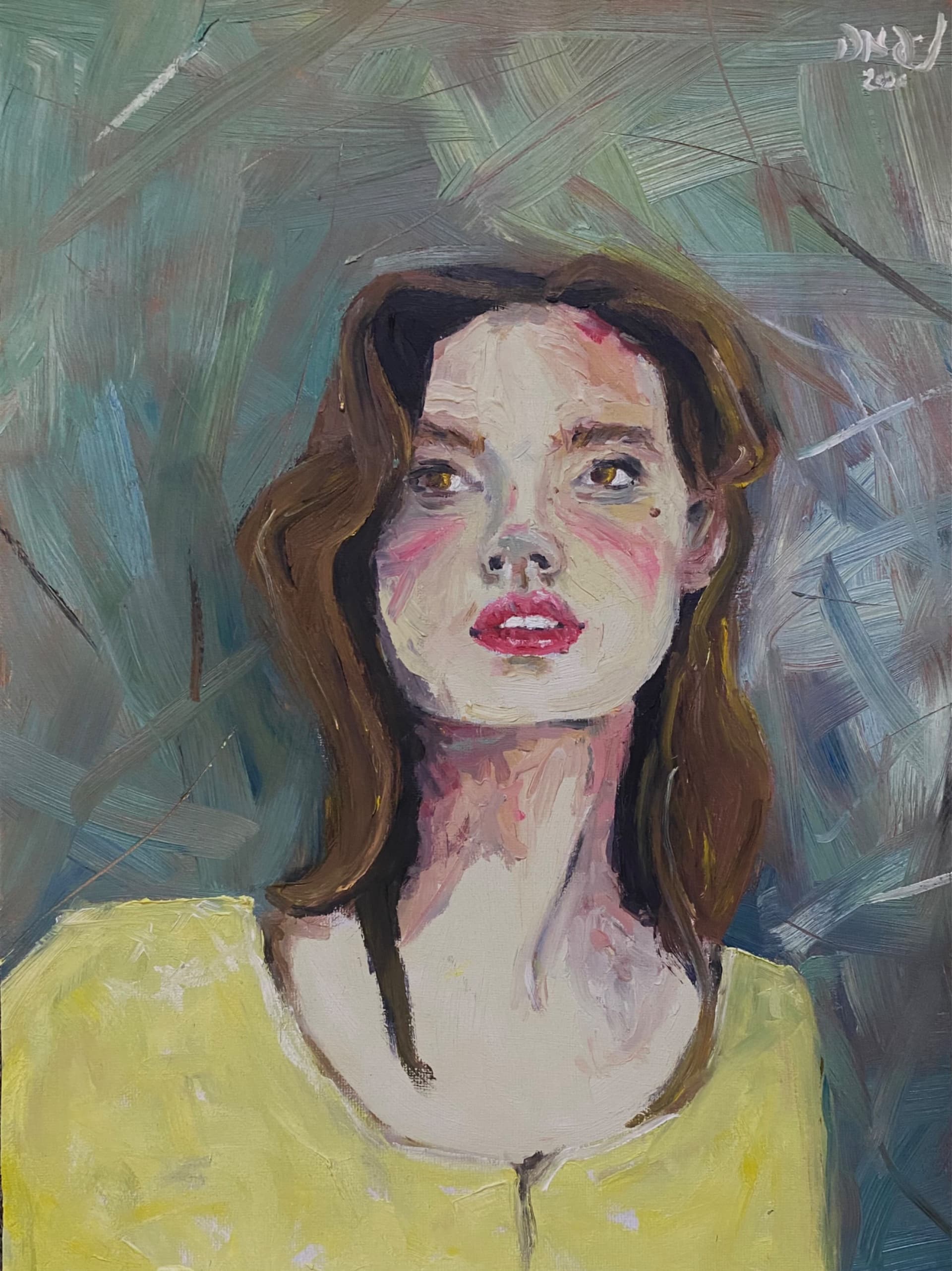 Woman in Yellow
