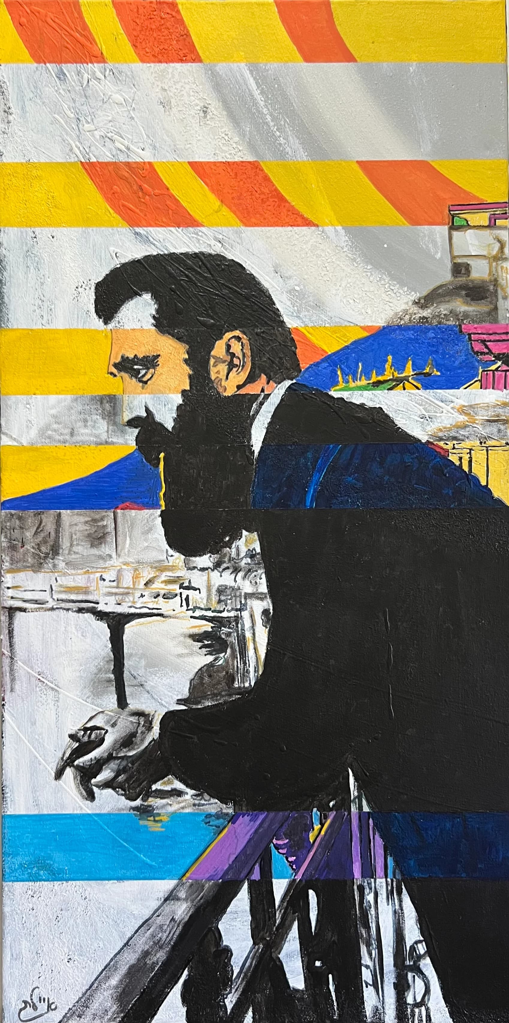 Herzl on the Balcony