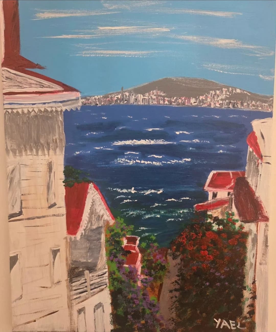 Red Roofs by the Bay