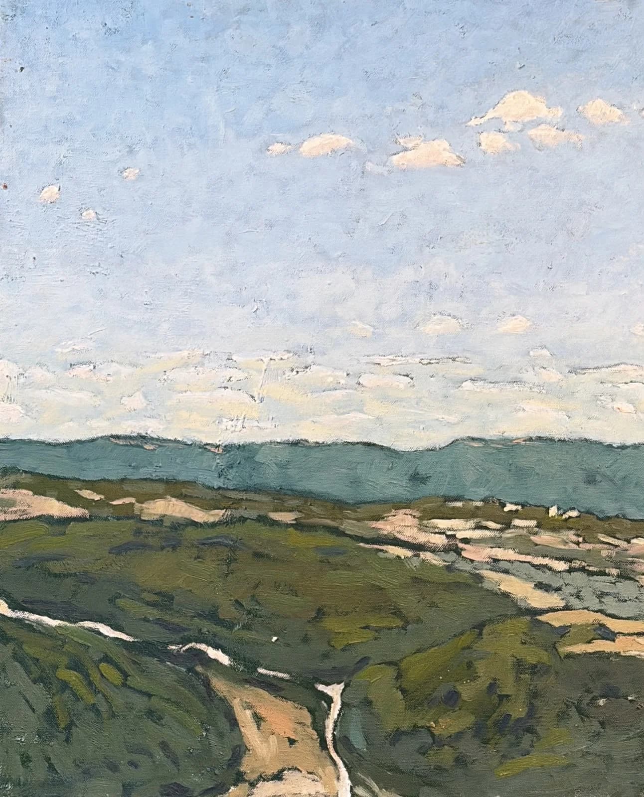 Open Sky Over Hills