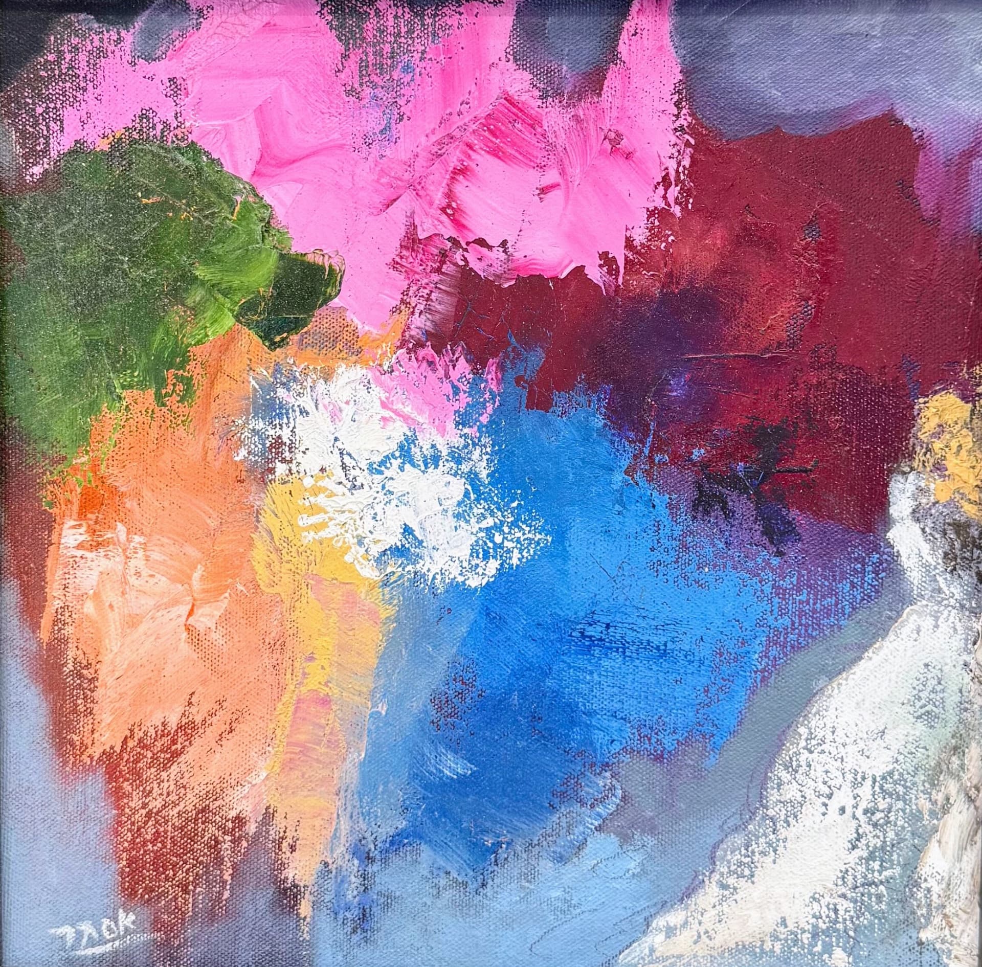 Pink Blue Convergence