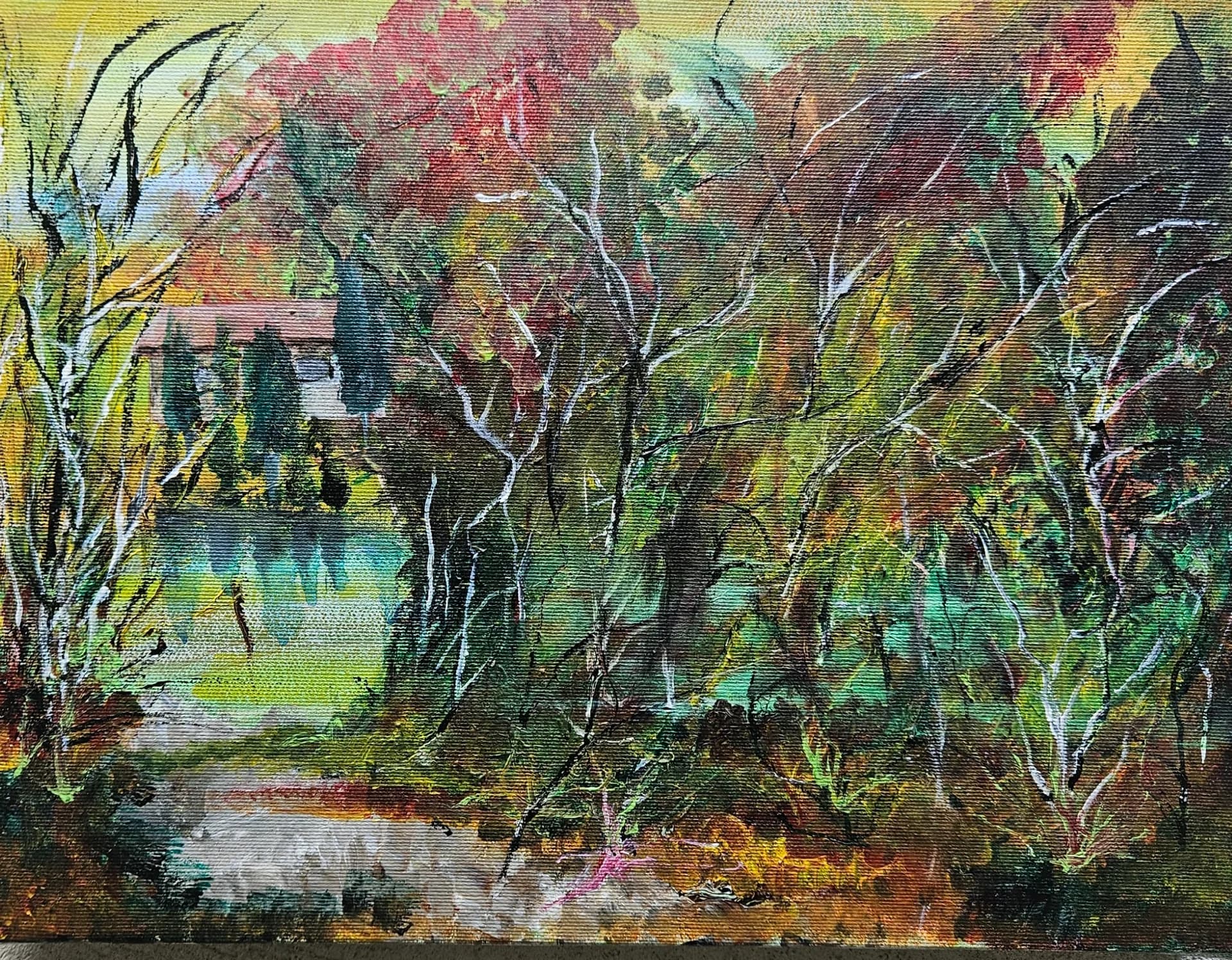 Trees by Still Water