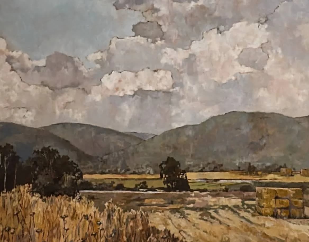 Cloudbank Over the Fields in Yizreel valley