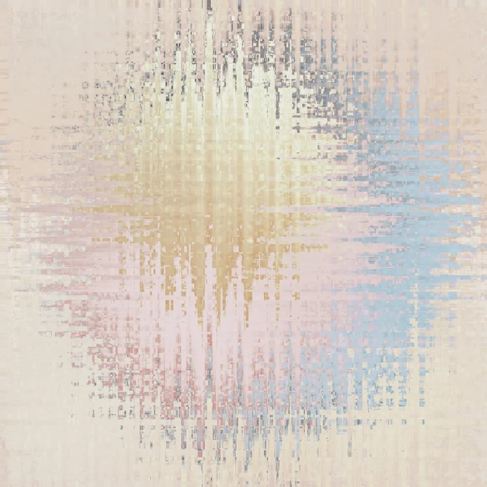 Abstraction in Pastel Colors #345 - Limited Edition of 5