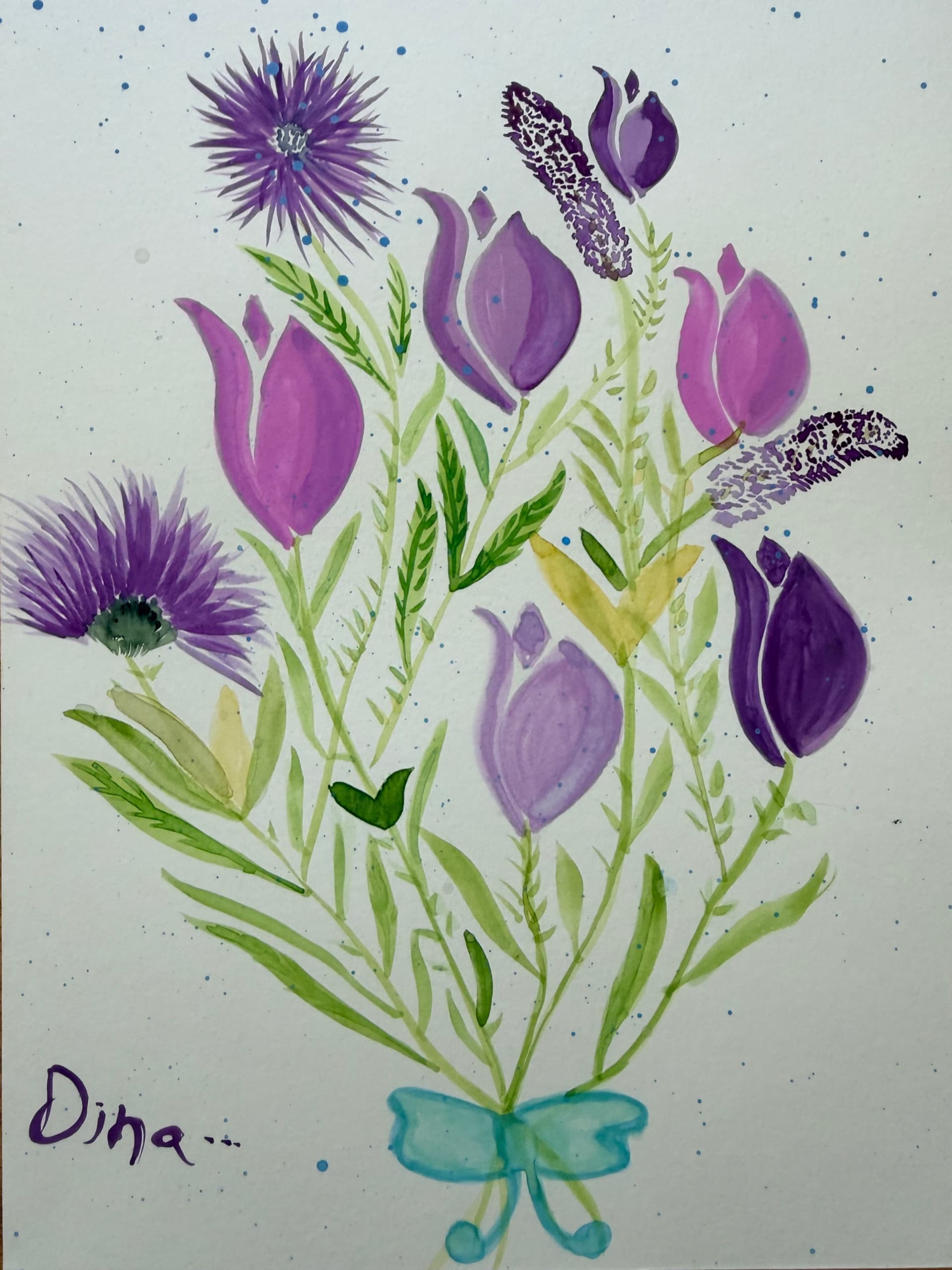 Violet Garden Bouquet