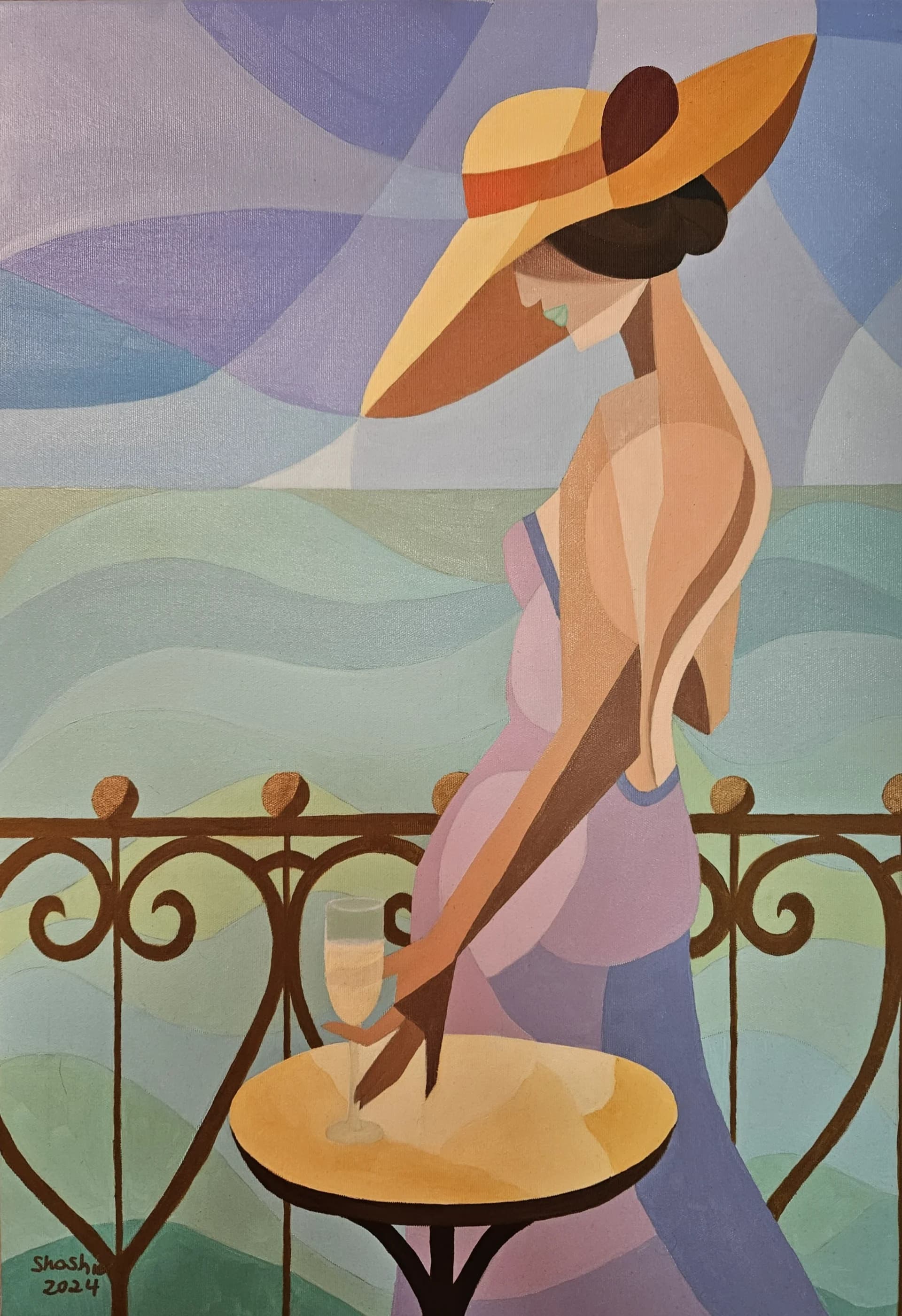 Woman by the Sea