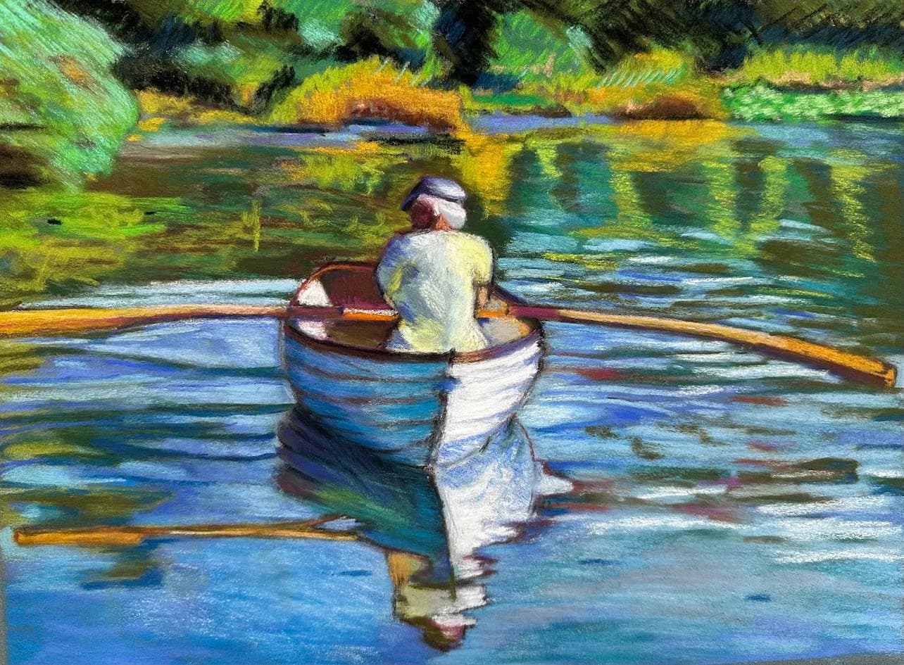 Rowboat on Still Water