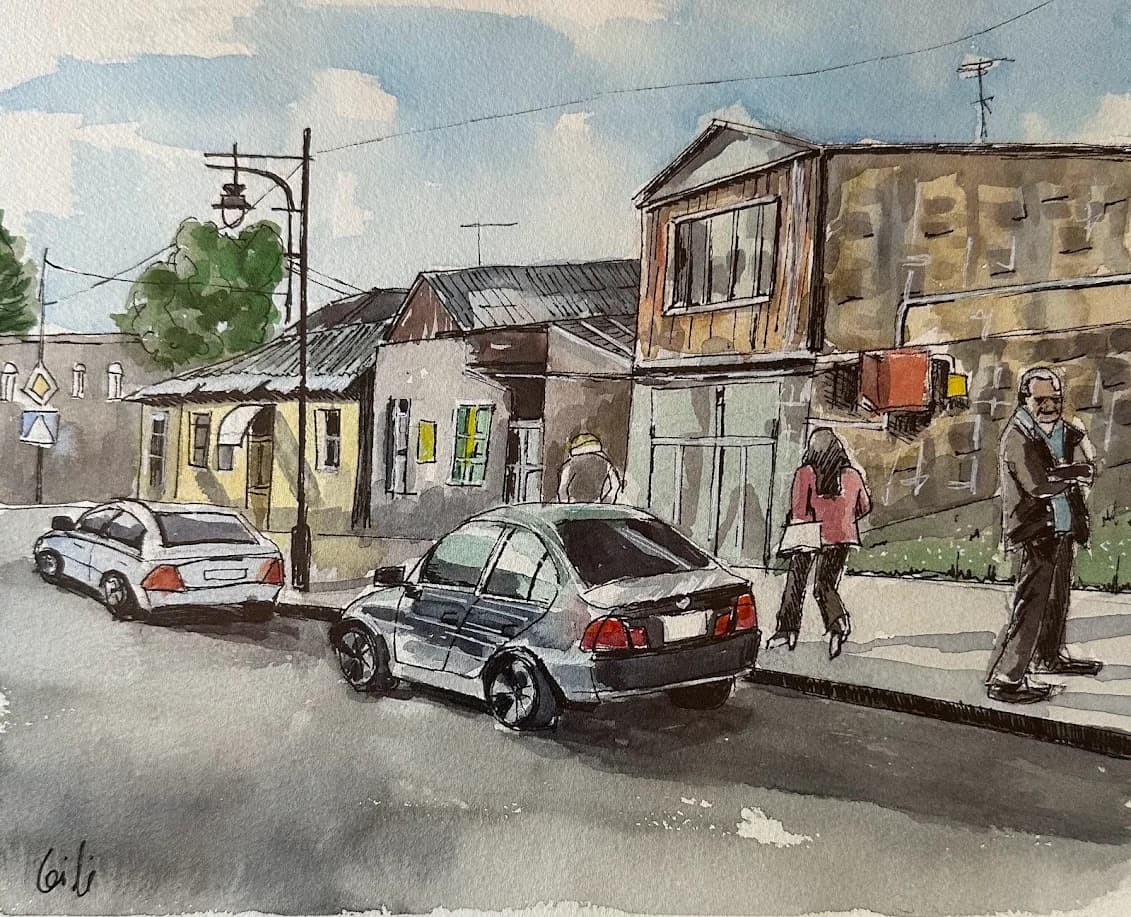 Quiet Street Corner