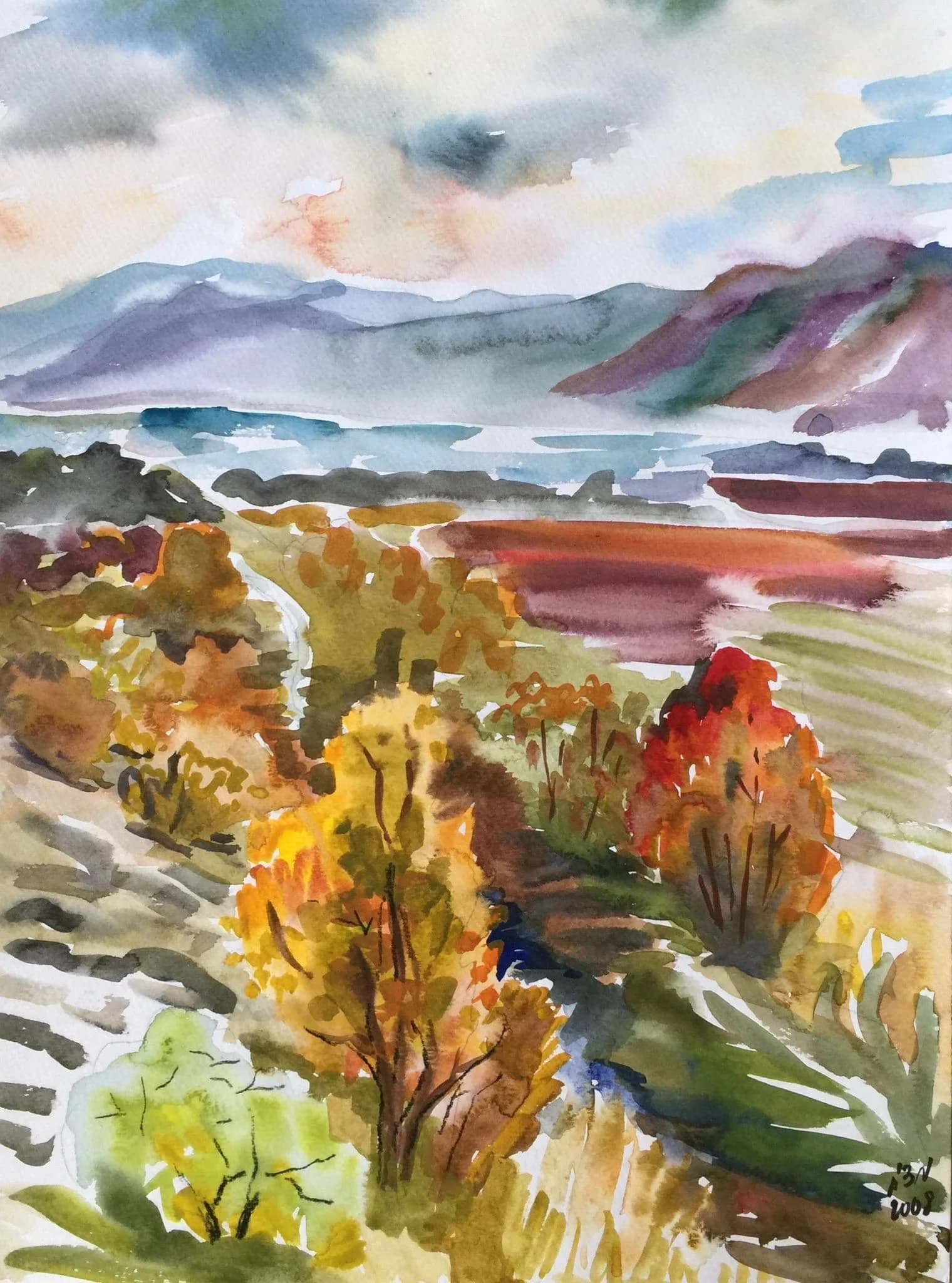 Autumn Across the Valley