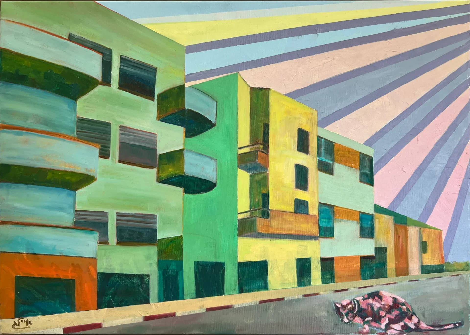 Striped Sky, Quiet Street