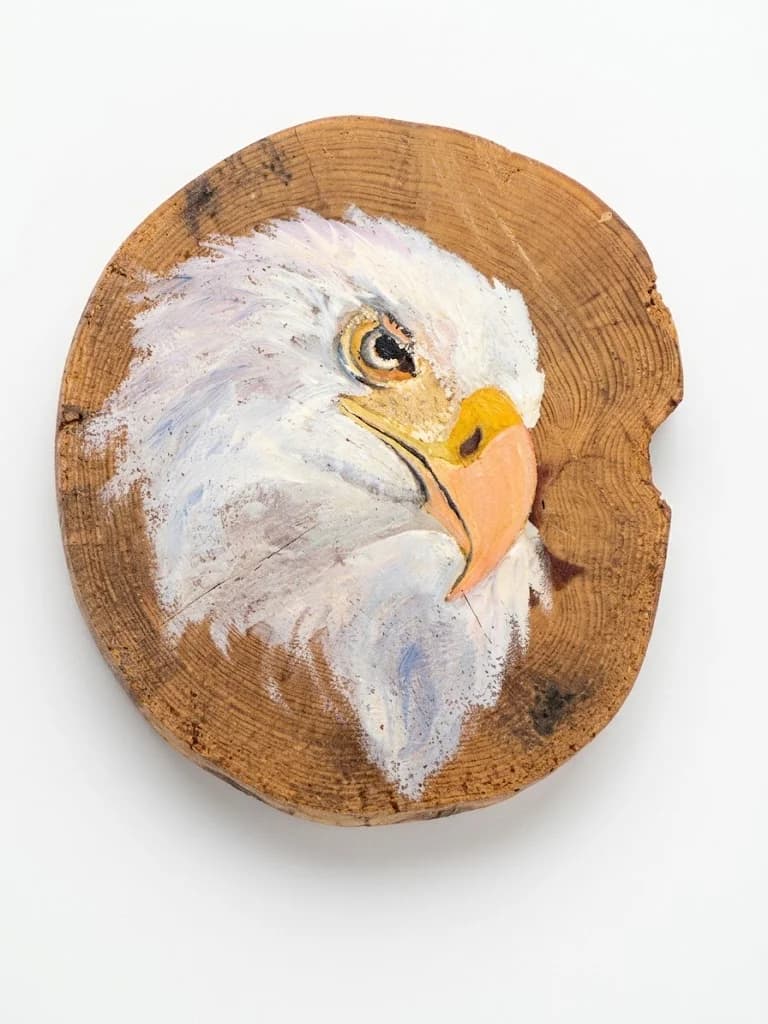 Bald Eagle in Profile