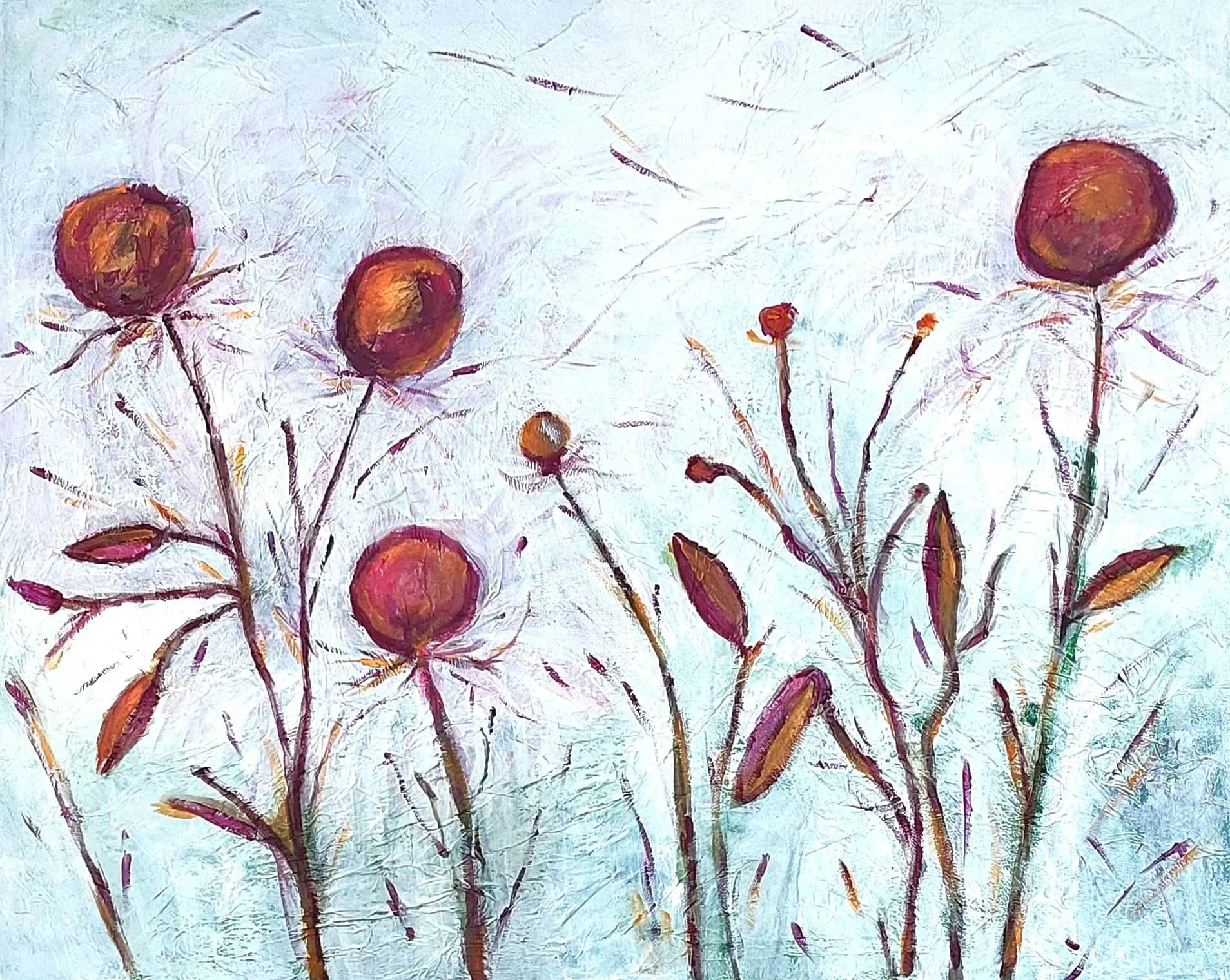 Wild Blooms in Pale Light