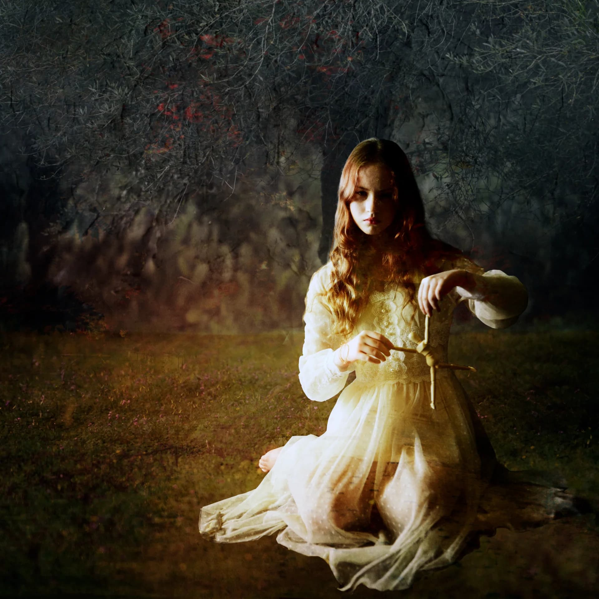 The girl with the Marionette