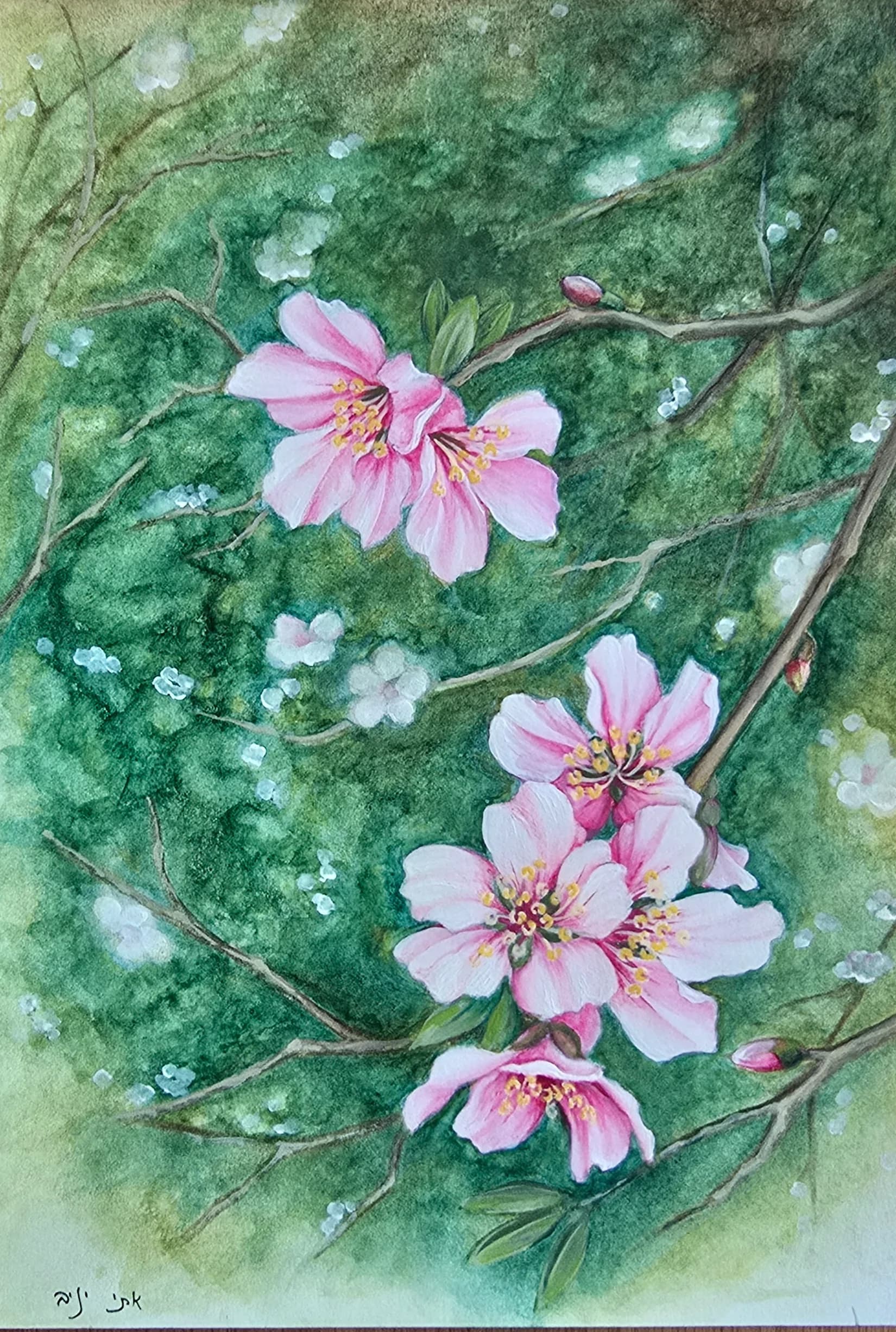 The almond tree