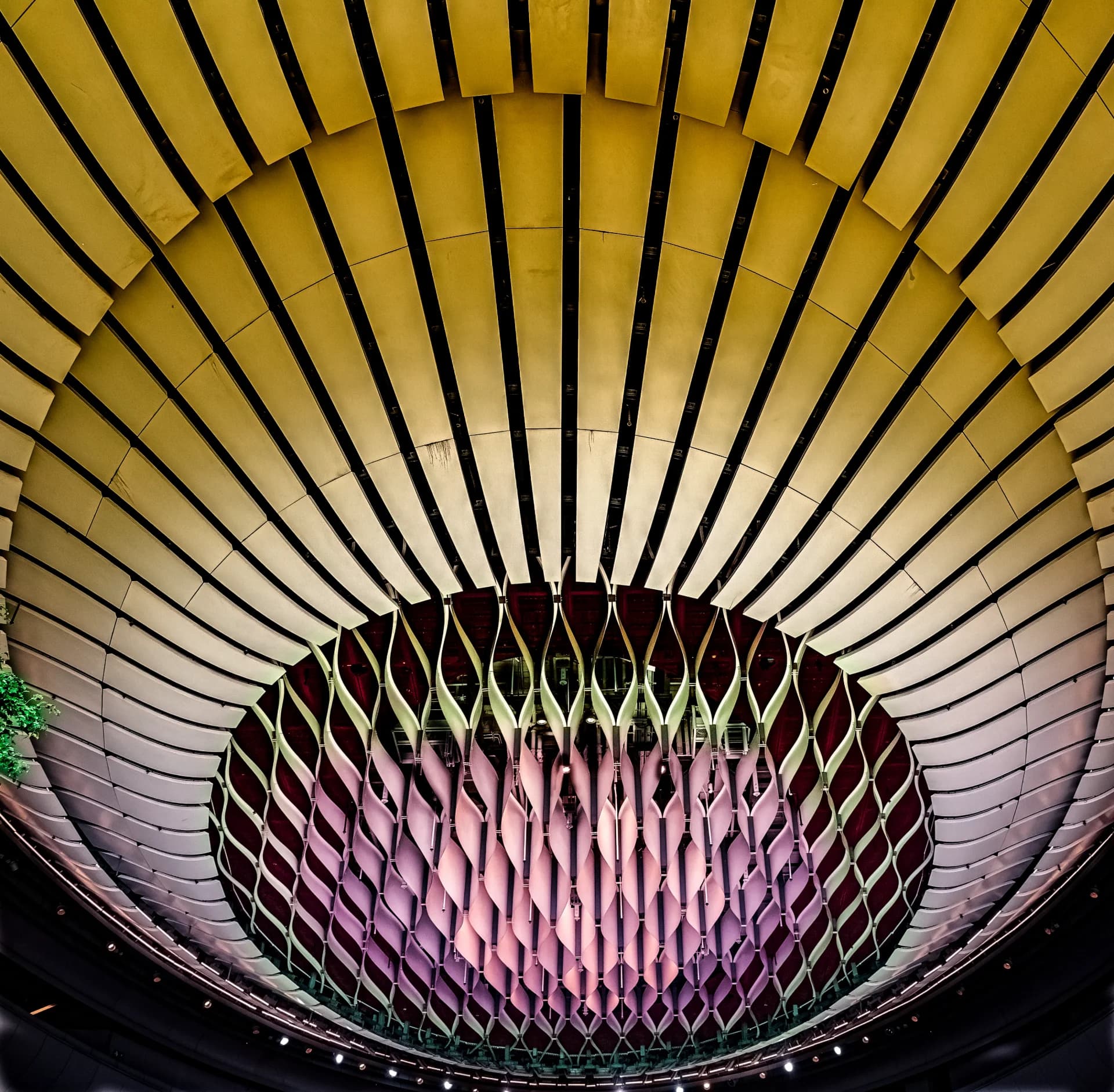 Radiant Geometry Overhead