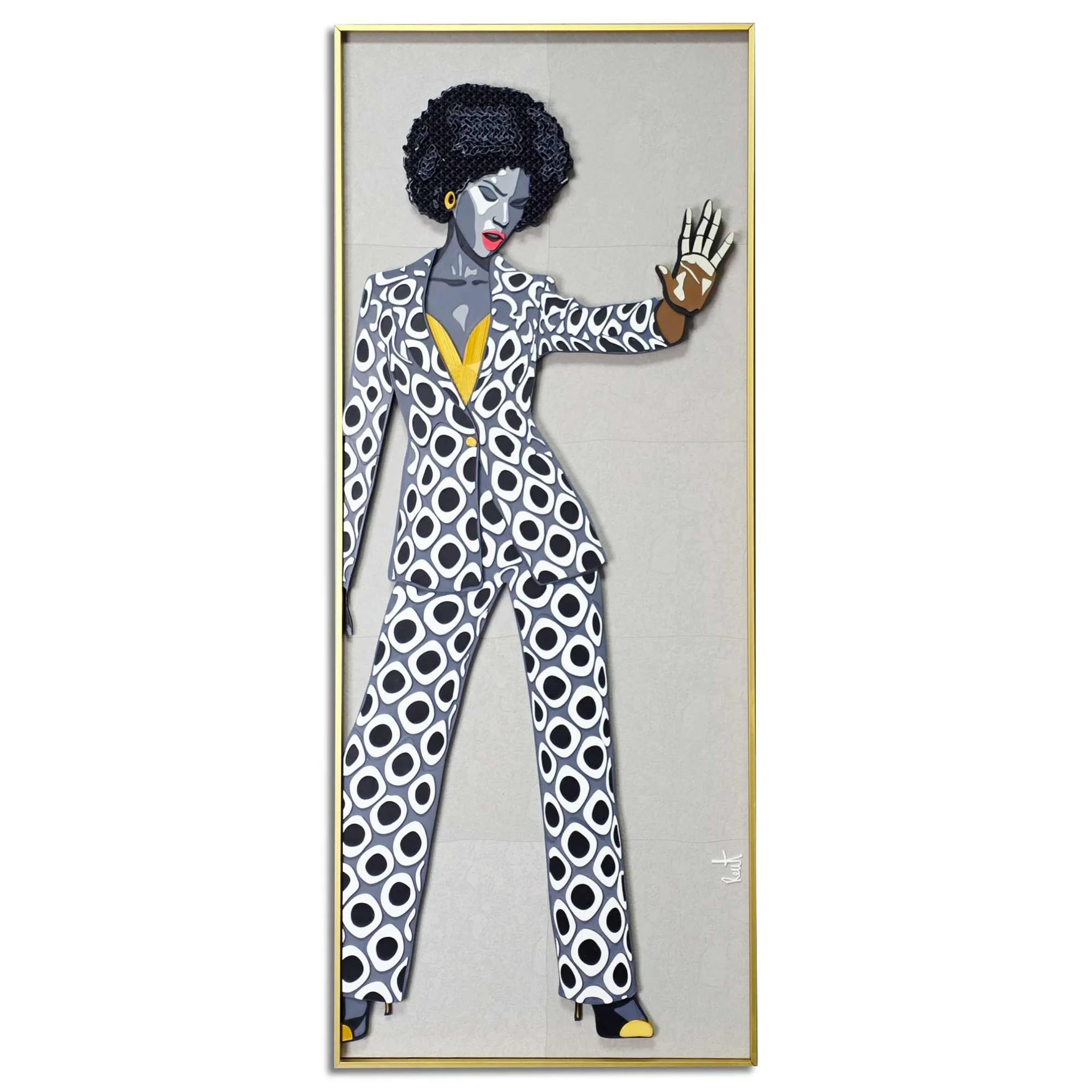 Figure in Pattern - Nyra · Look No.2