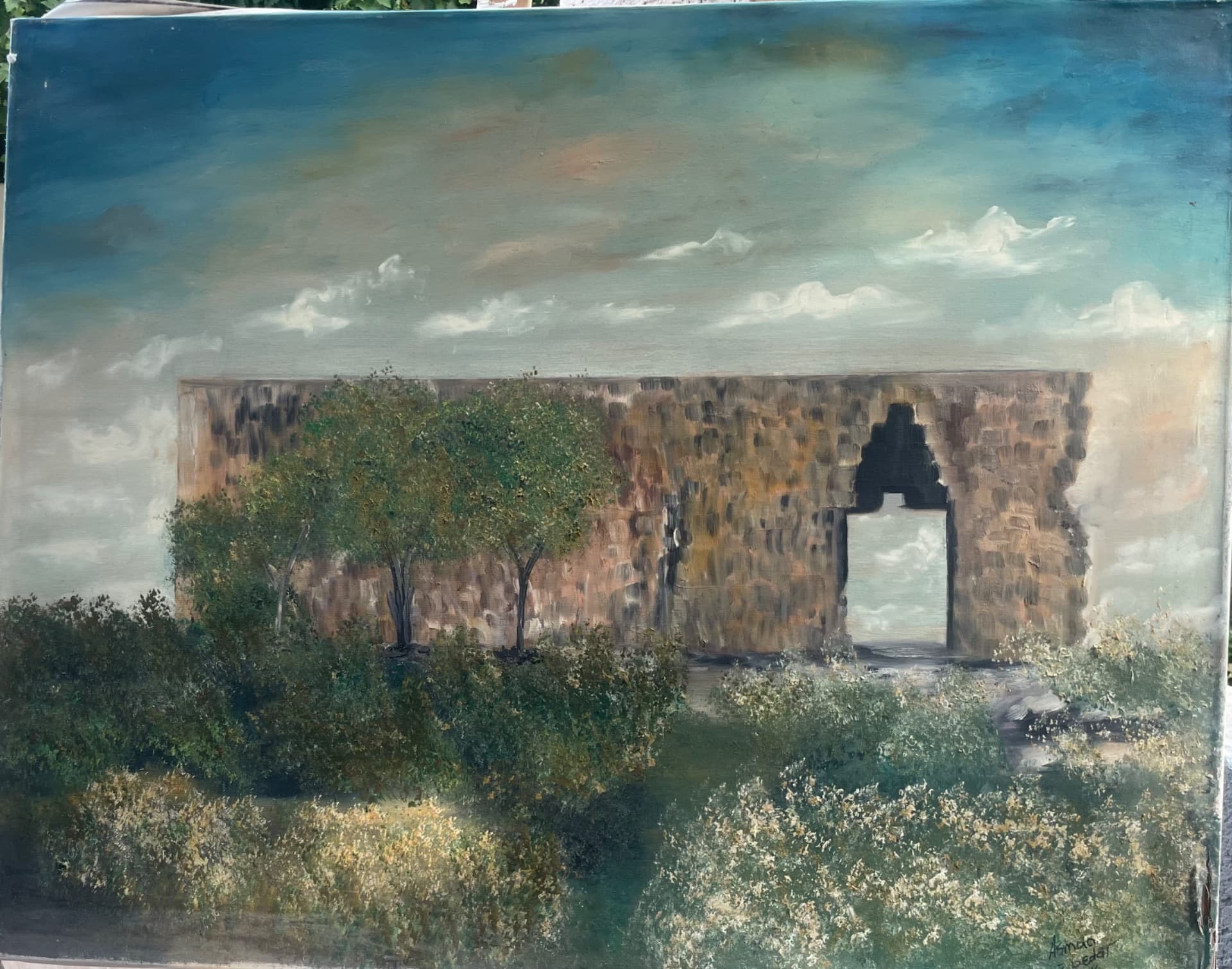 Gateway Beneath Open Skies