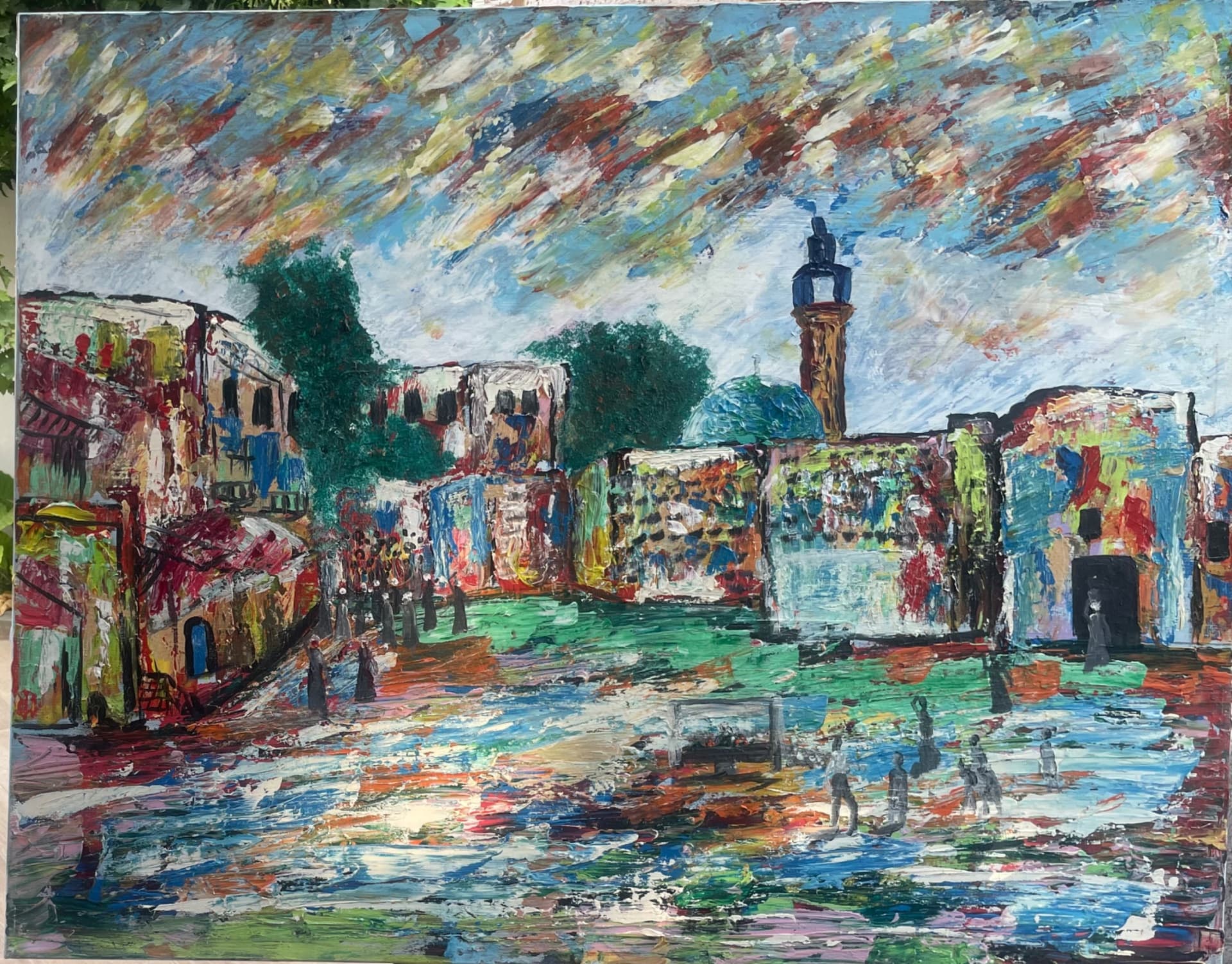 Minaret Above the Square
