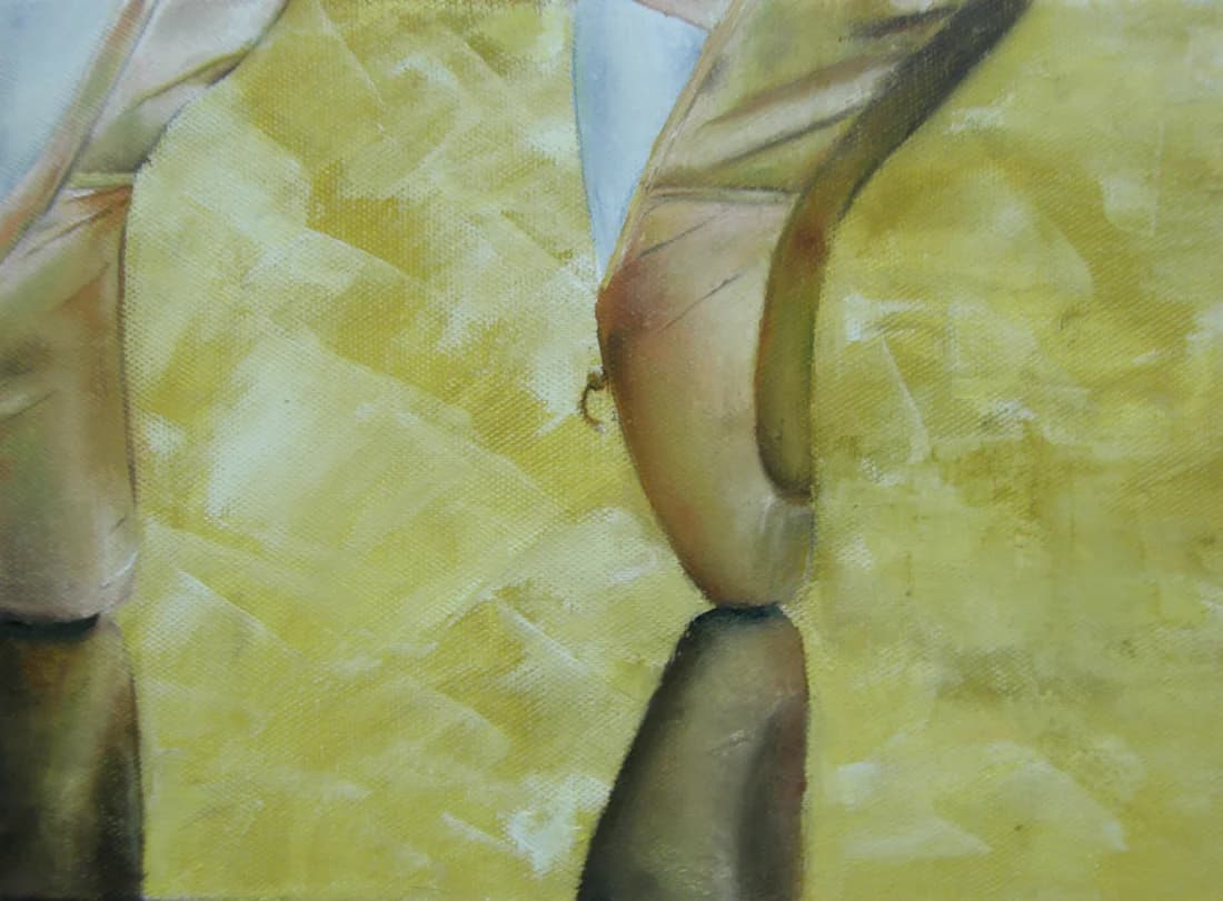Bodies on Yellow Ground