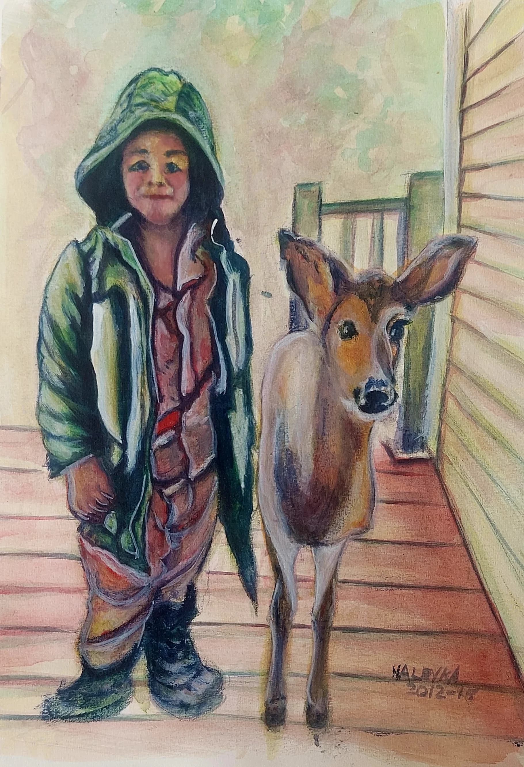 Companions on the Porch