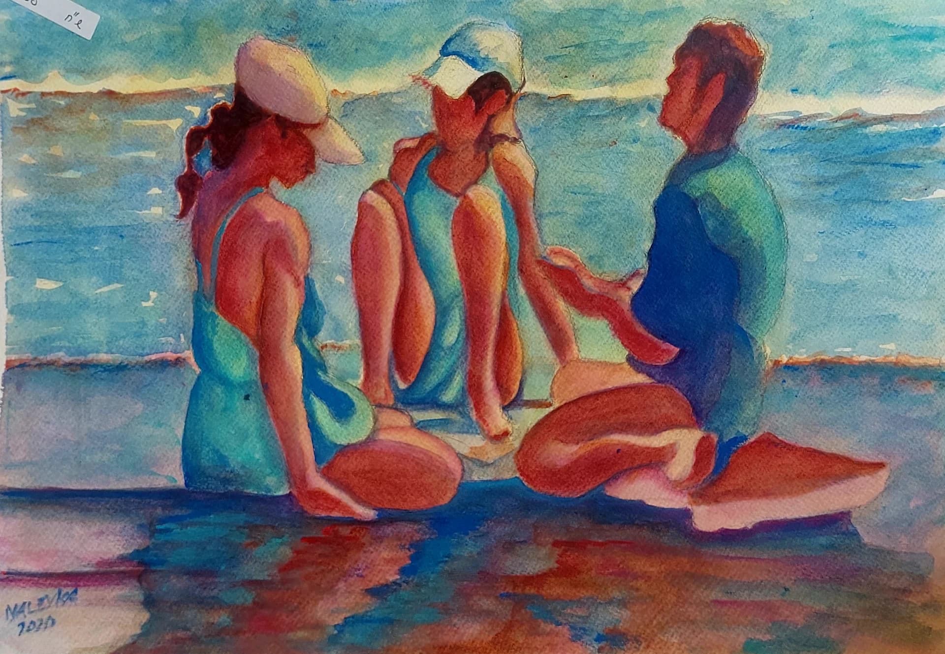 Conversation by the Water