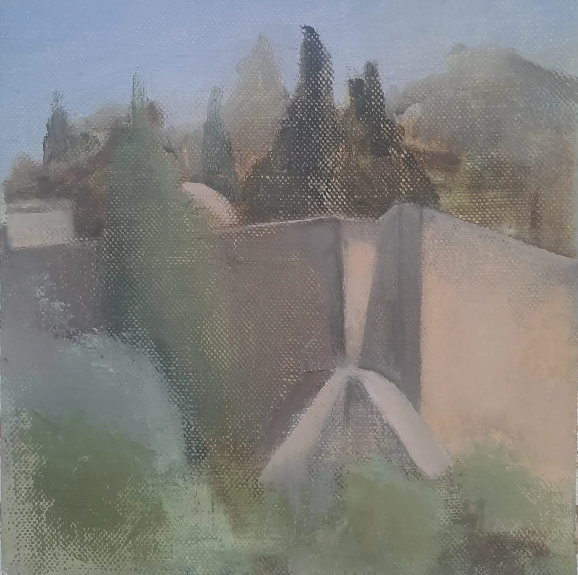 דרך בין גבעות שקטות