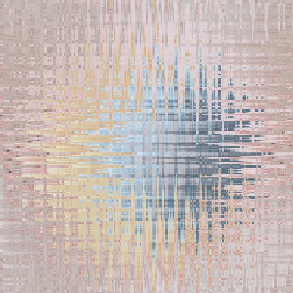 Abstraction in Pastel Colors 323. - Limited Edition of 5