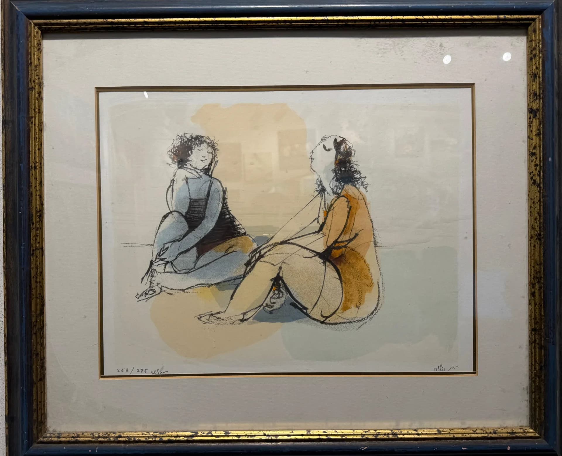 Two Figures at Rest 2