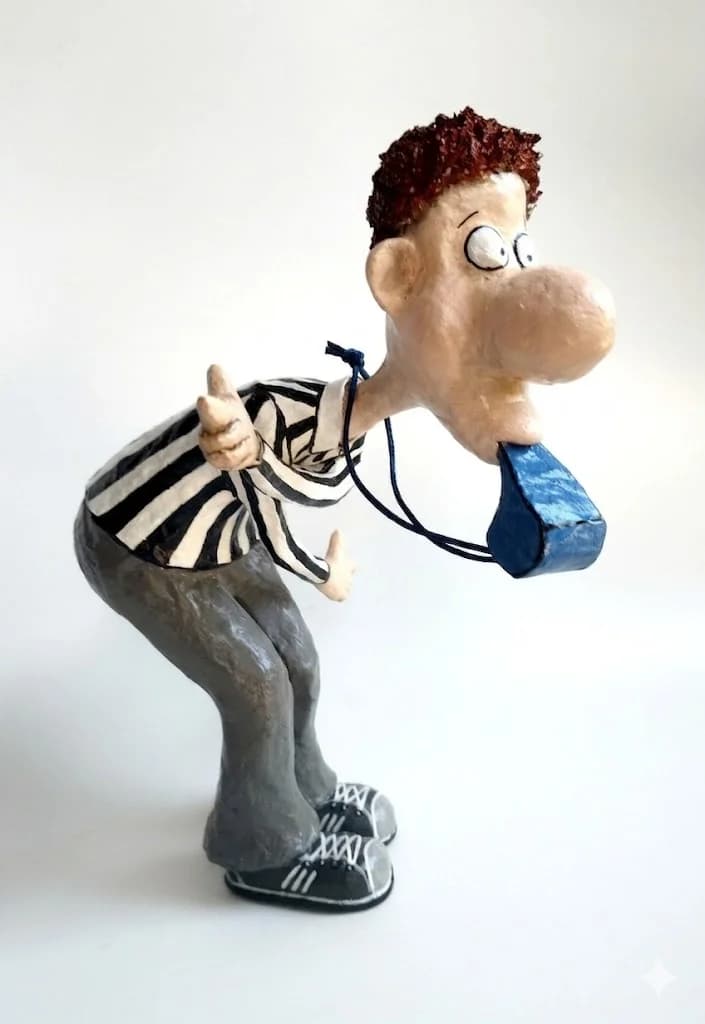 The frustrated baseball umpire...