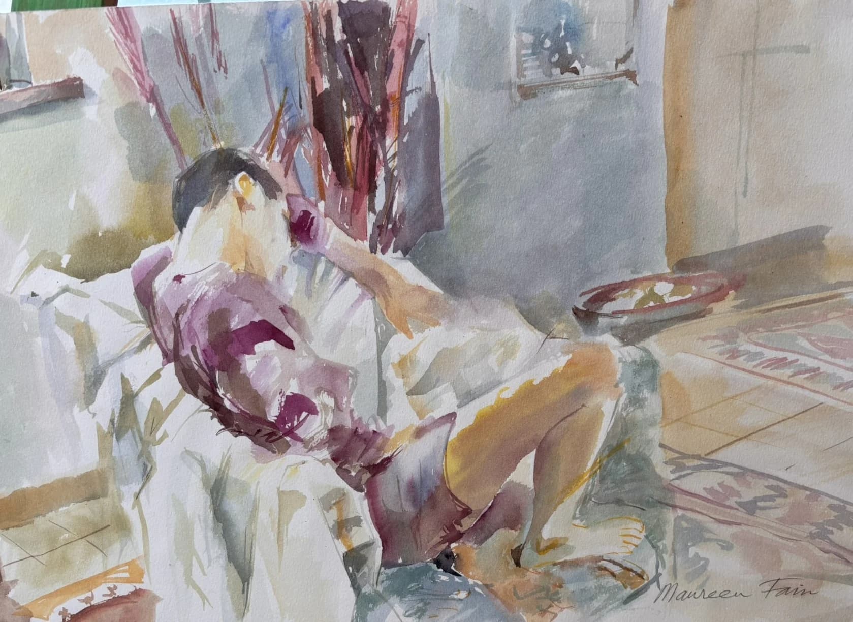 Seated in Soft Light