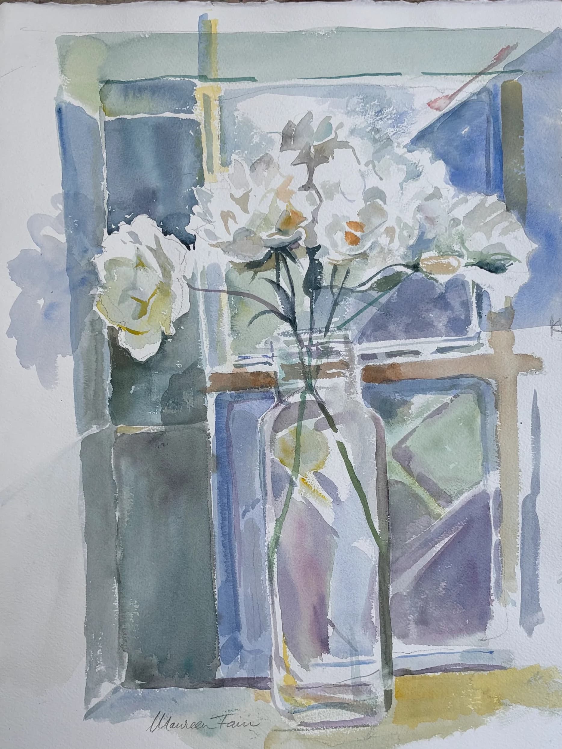 Quiet Blooms by the Window