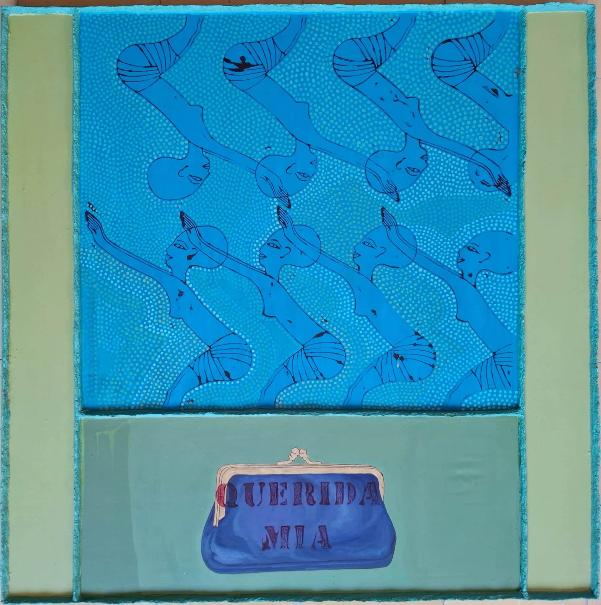 Purple wallet