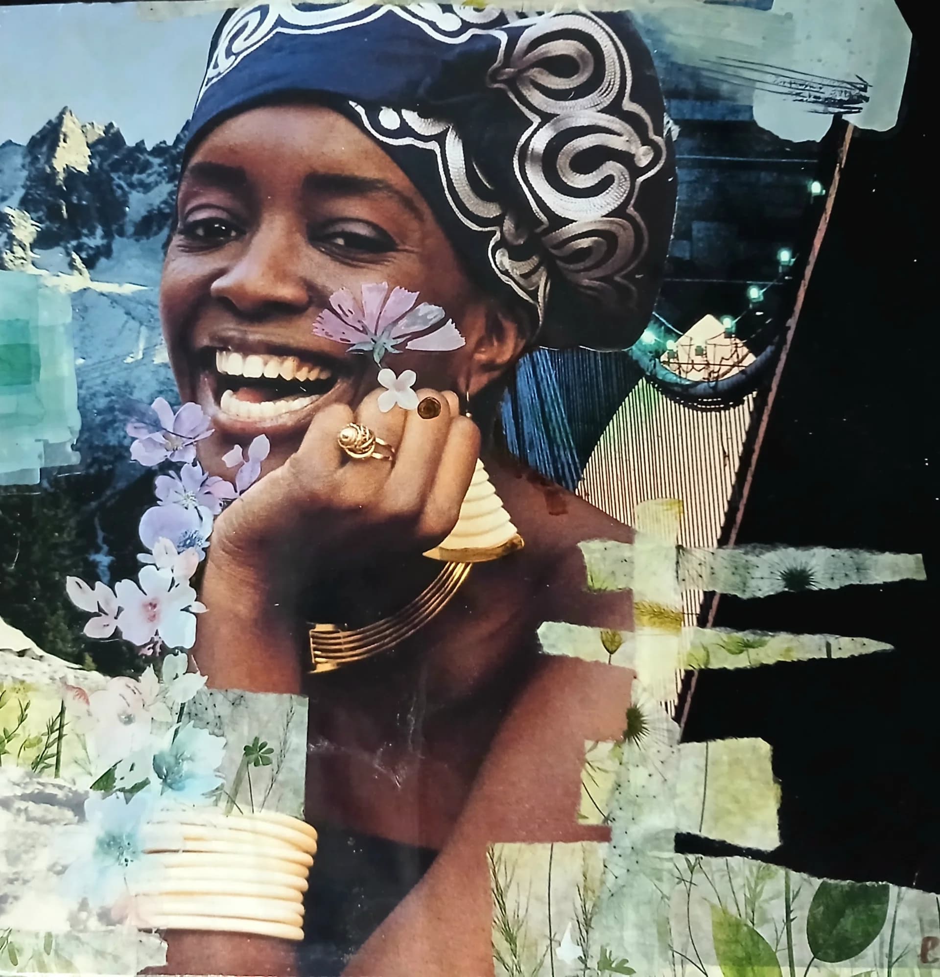 A Smile Among Blossoms