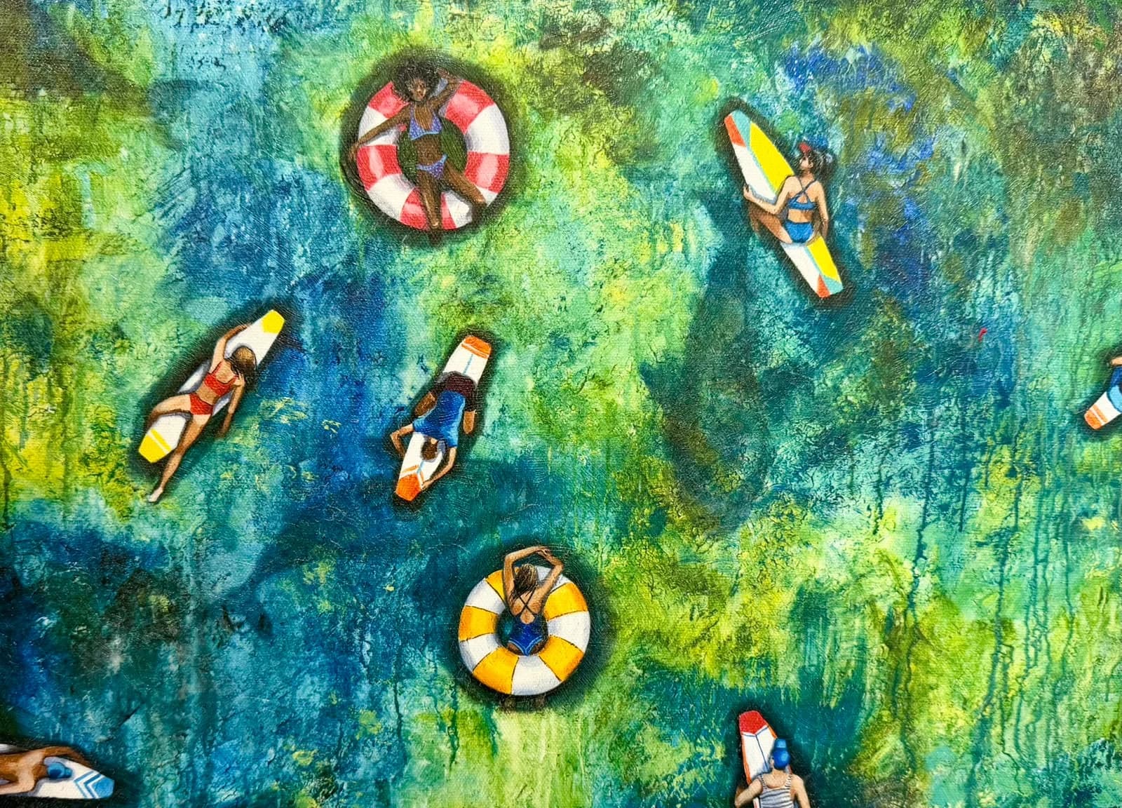 Afloat in Turquoise