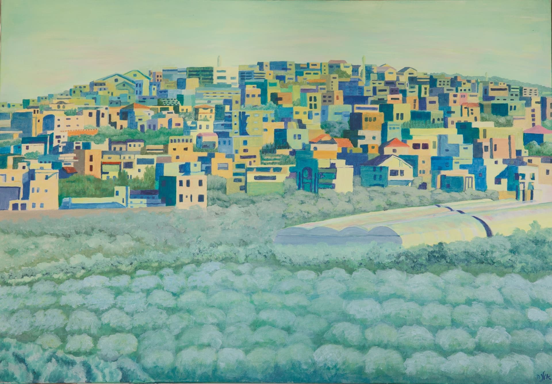 Bakaa el garbia at sunset