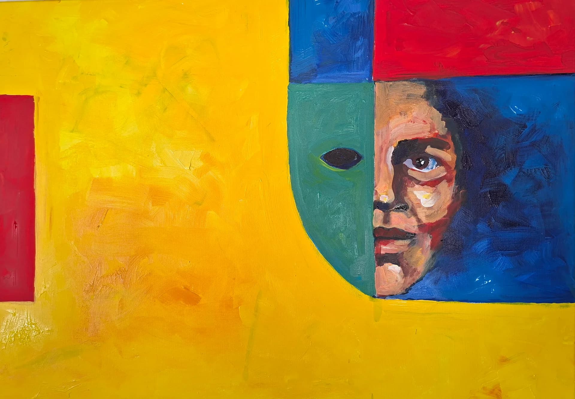 Face Within Color Fields